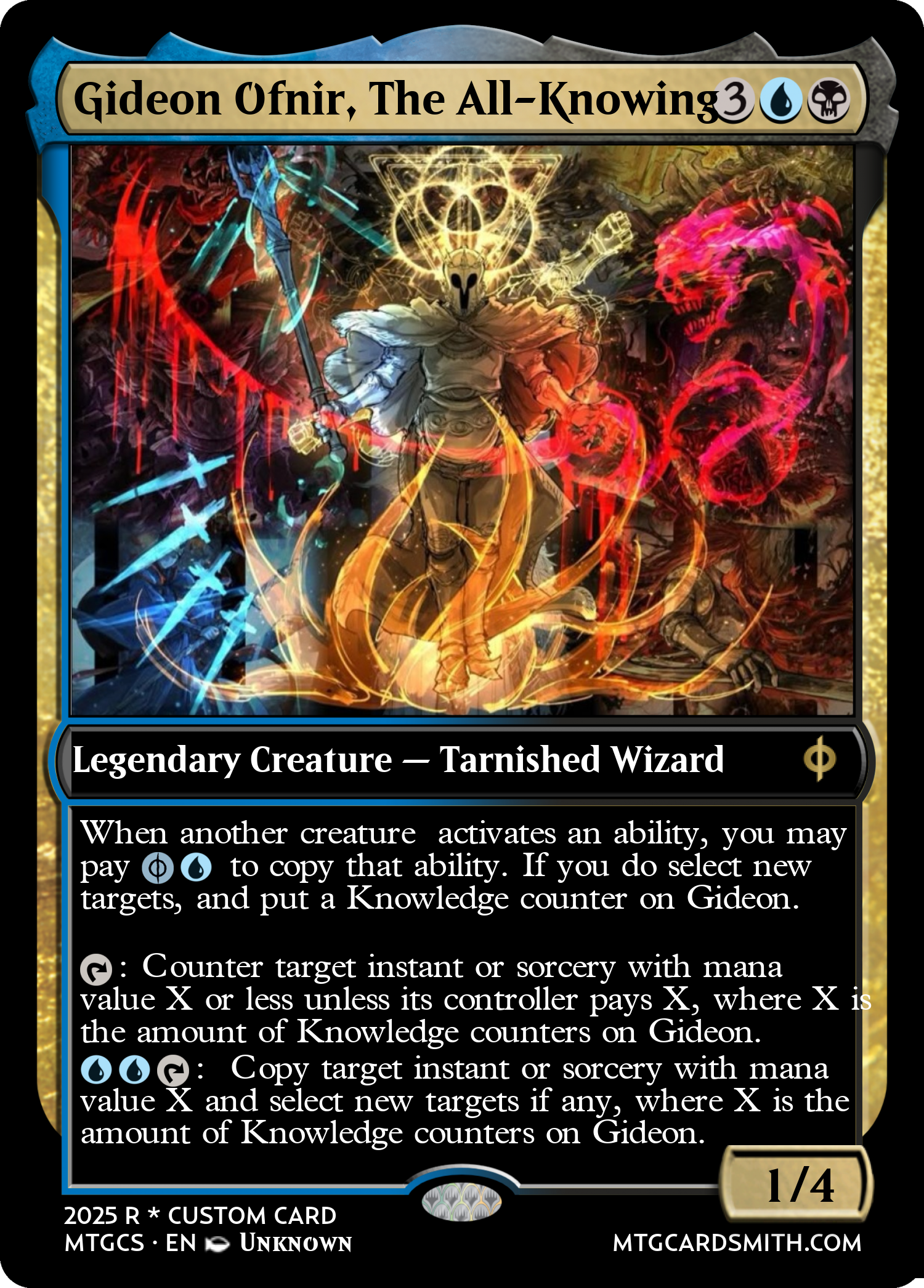 Gideon Ofnir, The All-Knowing