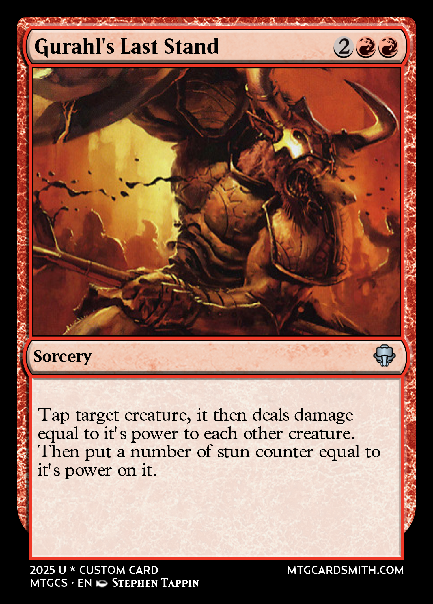 Gurahl's Last Stand