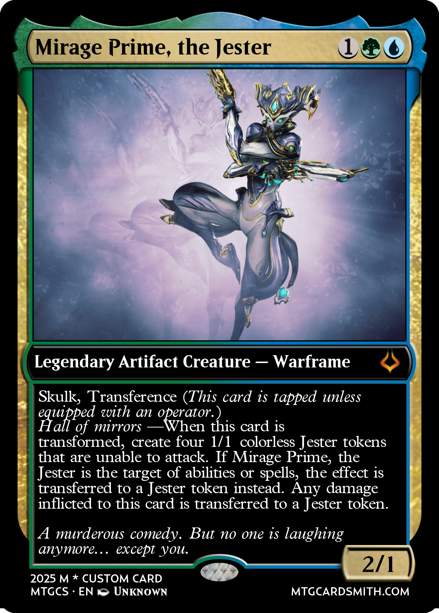 Mirage Prime, the Jester