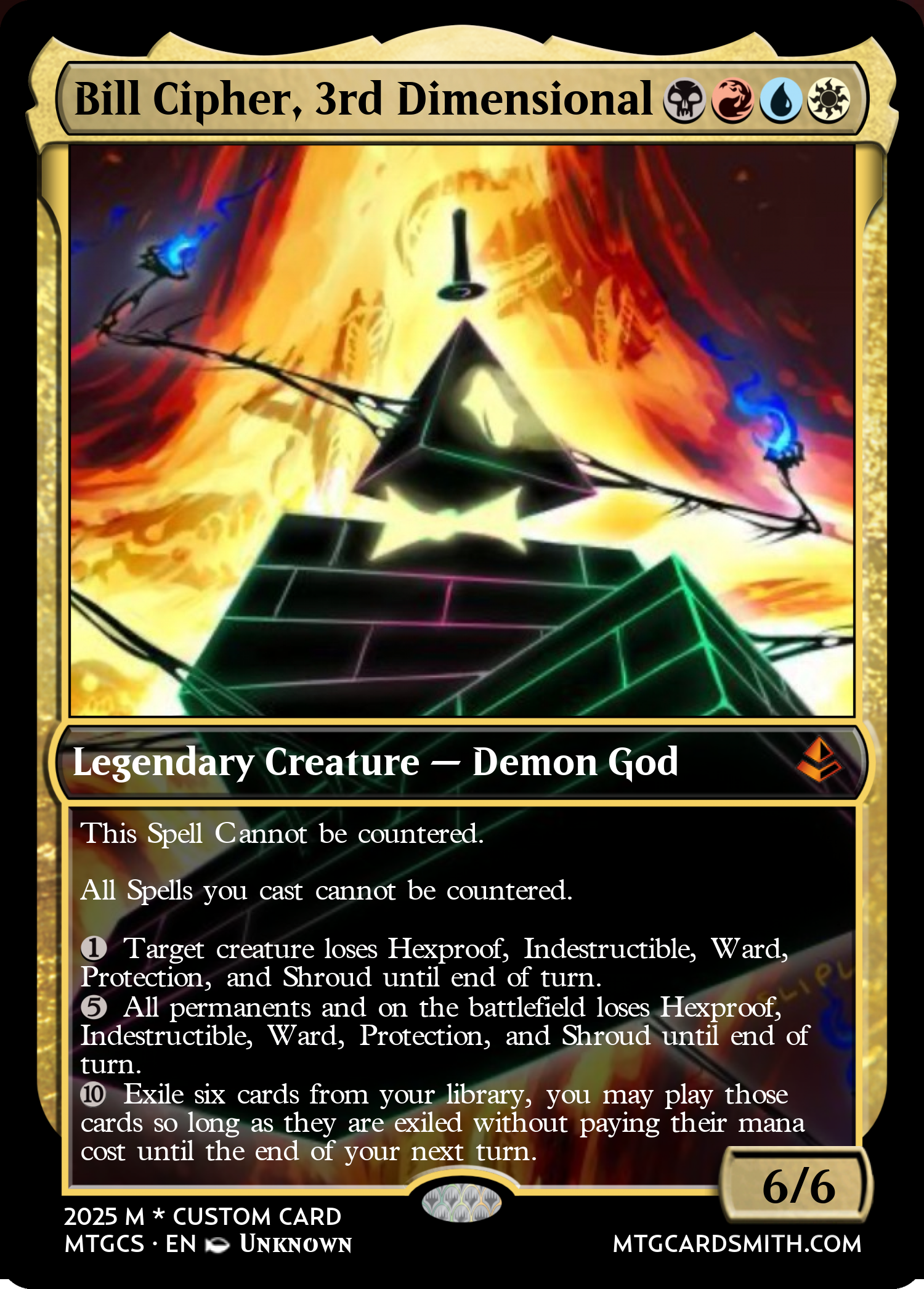 Bill Cipher, 3rd Dimensional