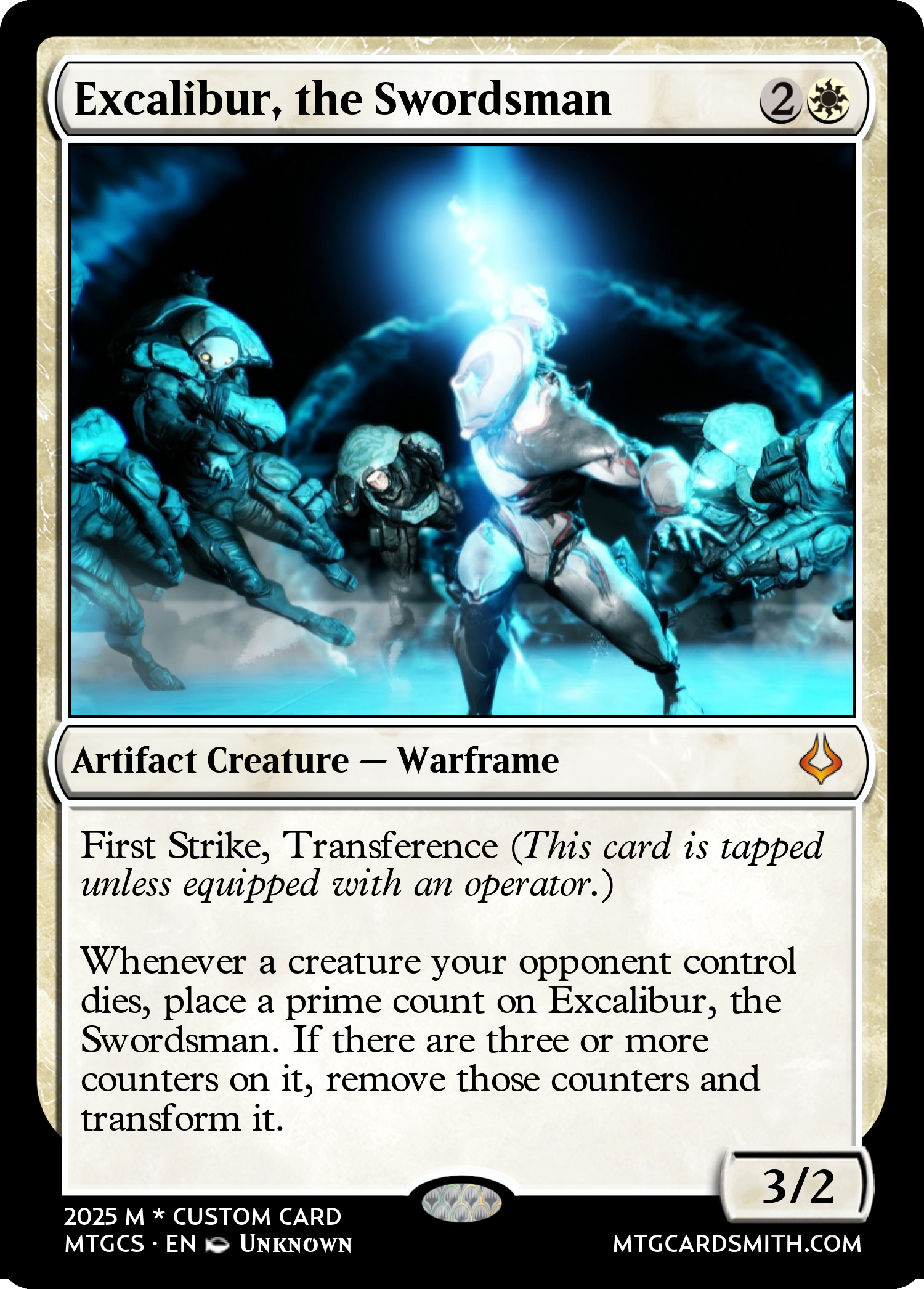 Excalibur, the Swordsman