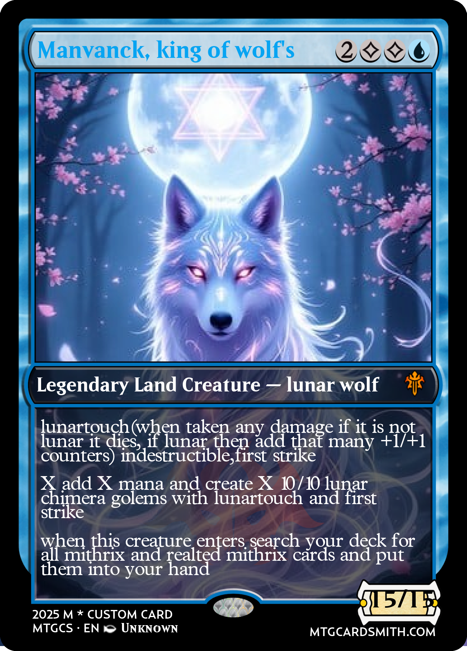 Manvanck, king of wolf's
