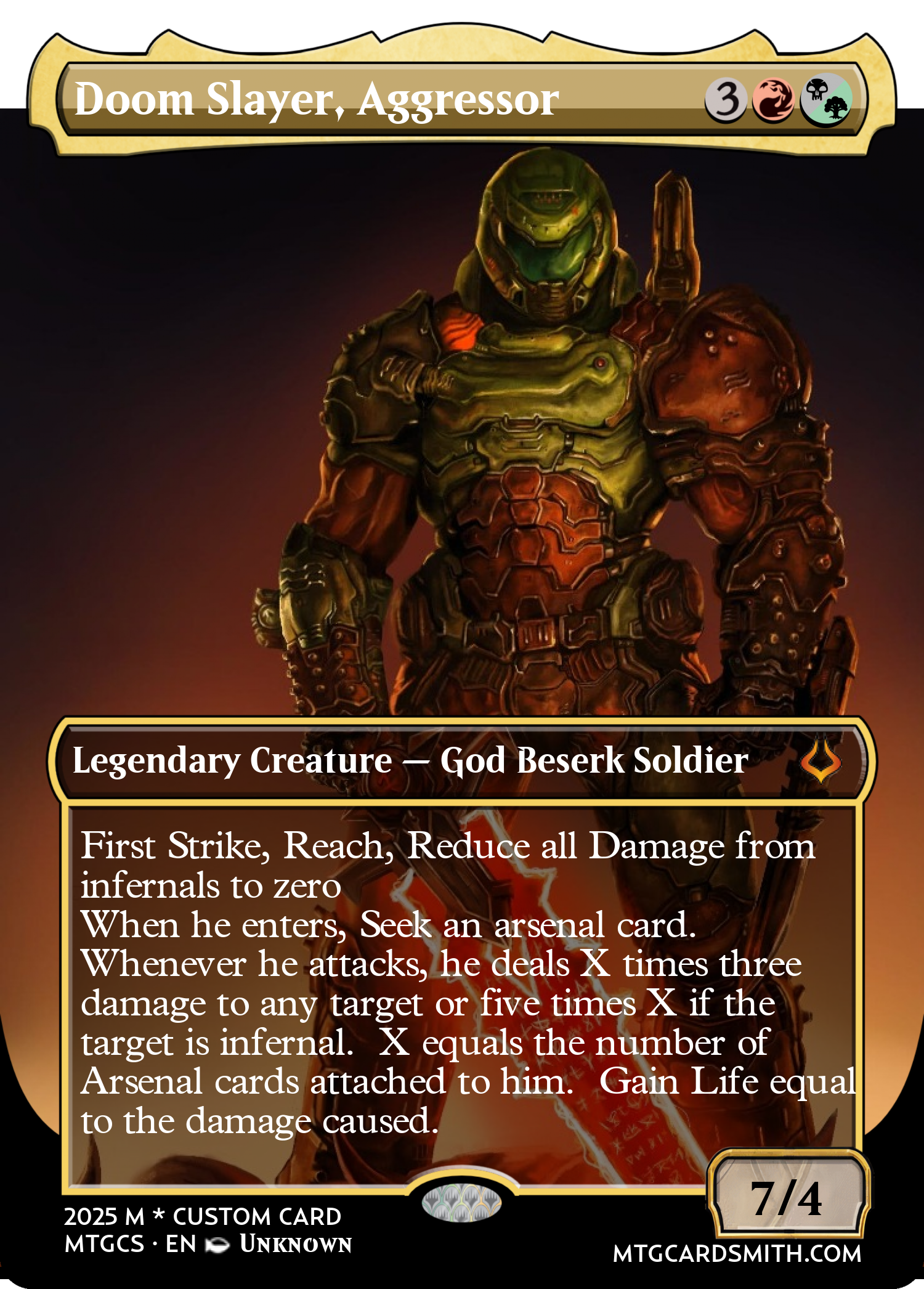 Doom Slayer, Aggressor