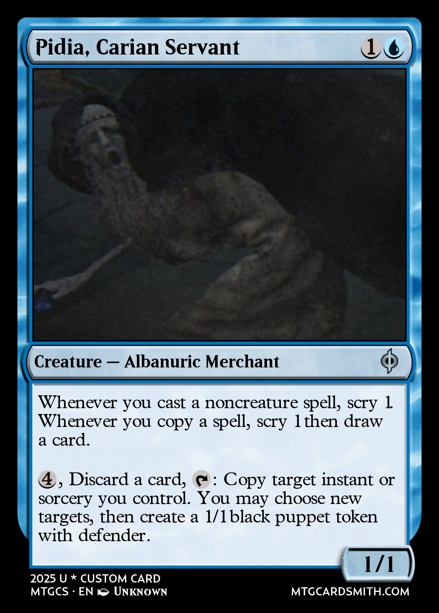 Pidia, Carian Servant