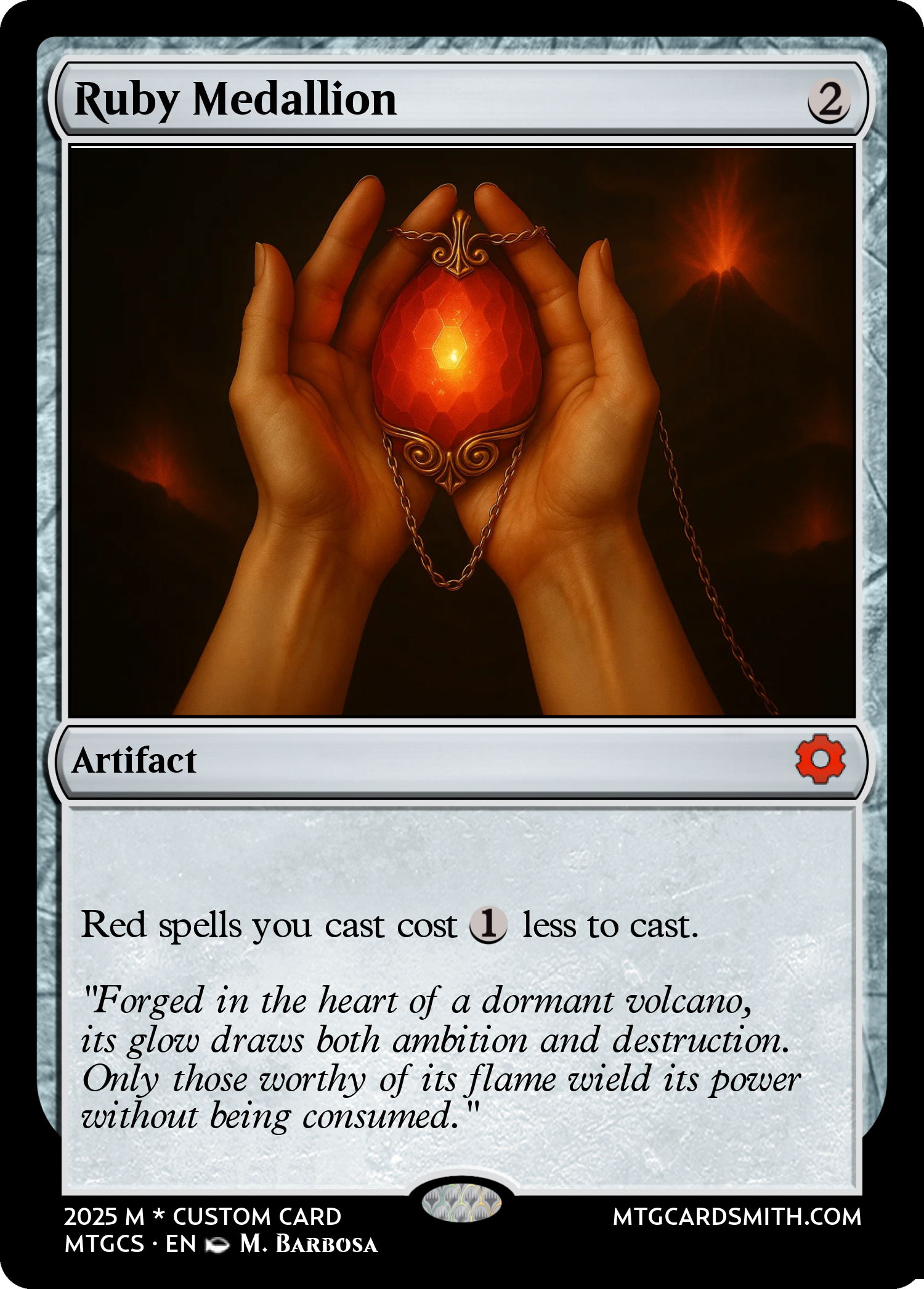 Ruby Medallion