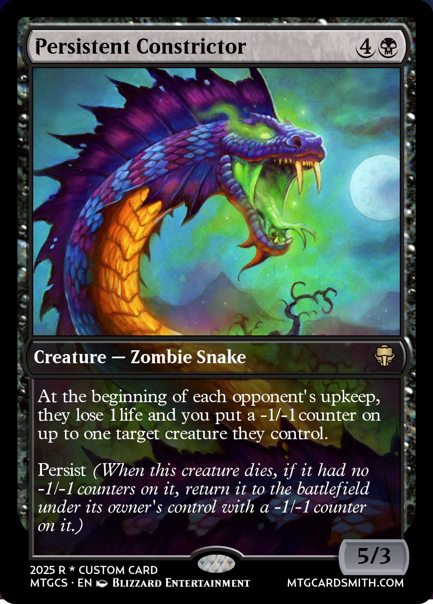 Persistent Constrictor