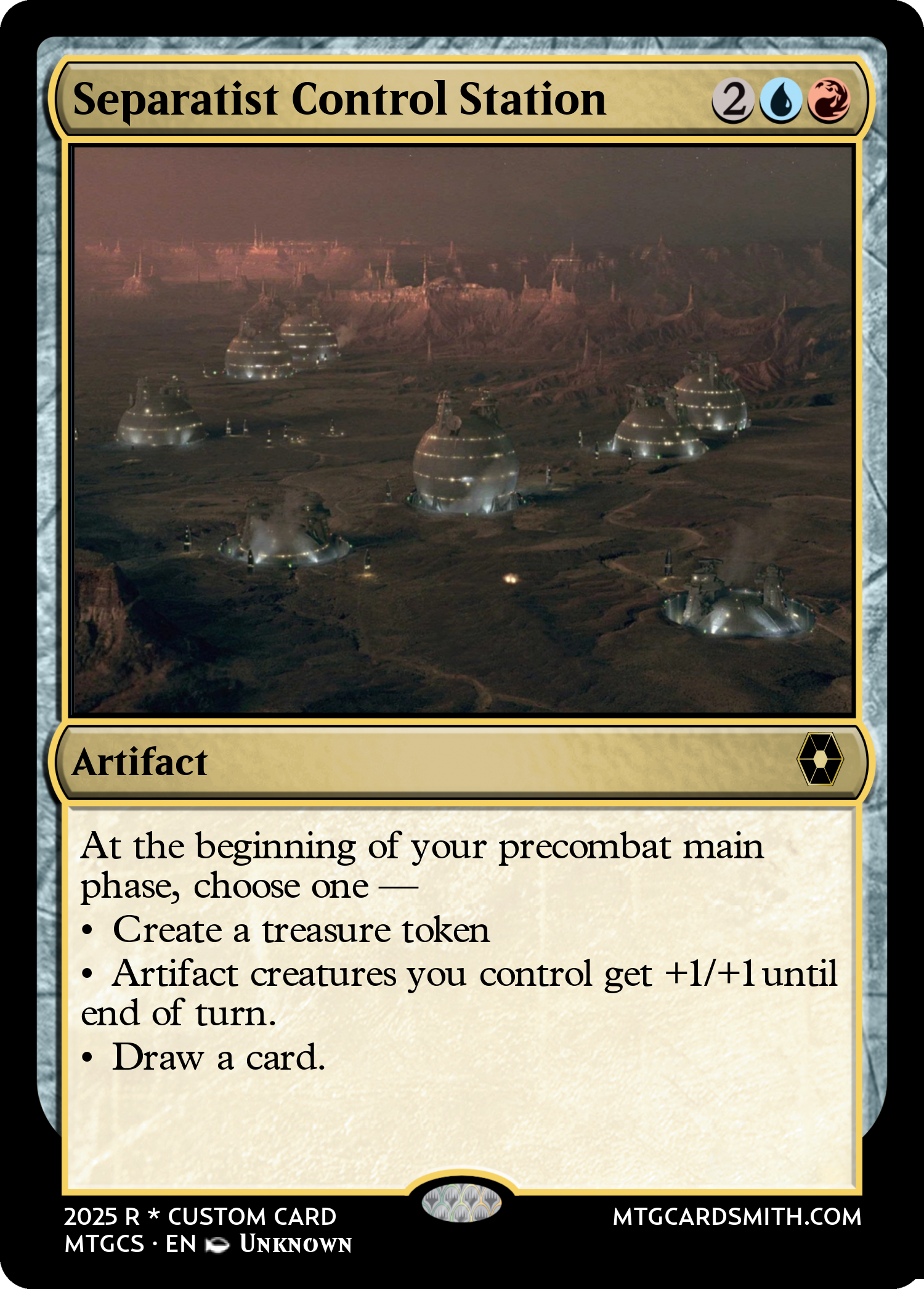 Separatist Control Station