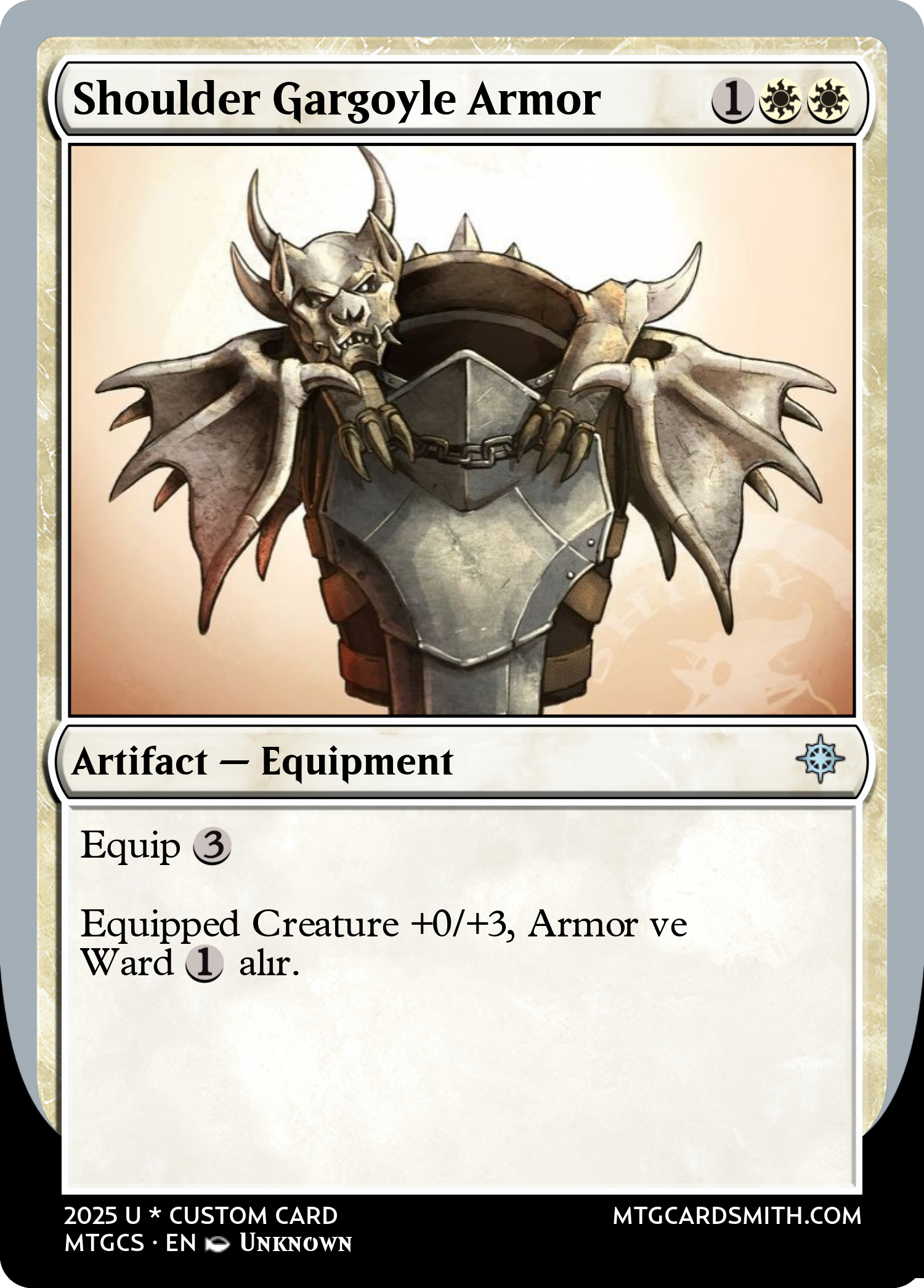 Shoulder Gargoyle Armor