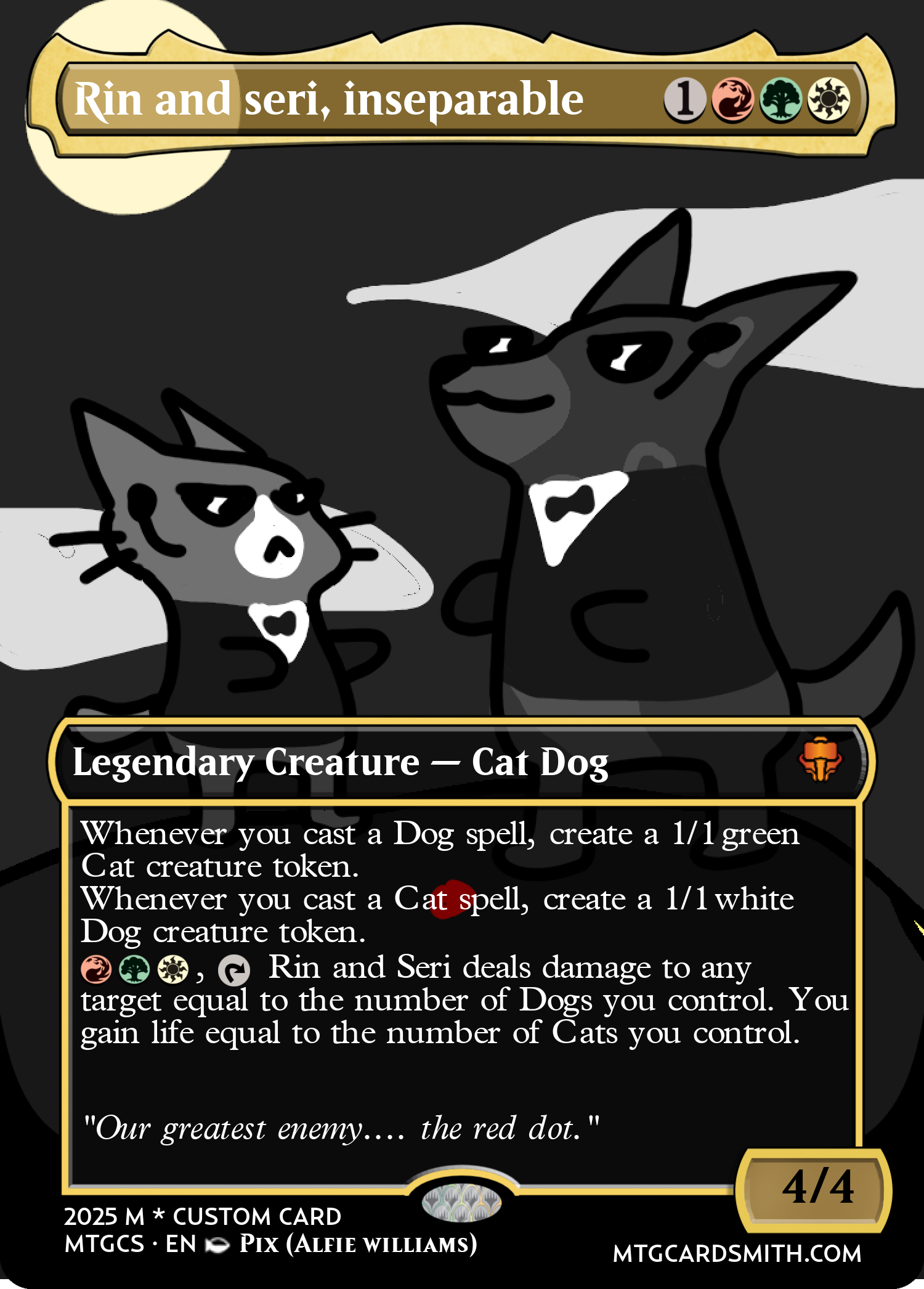 Rin and seri, inseparable