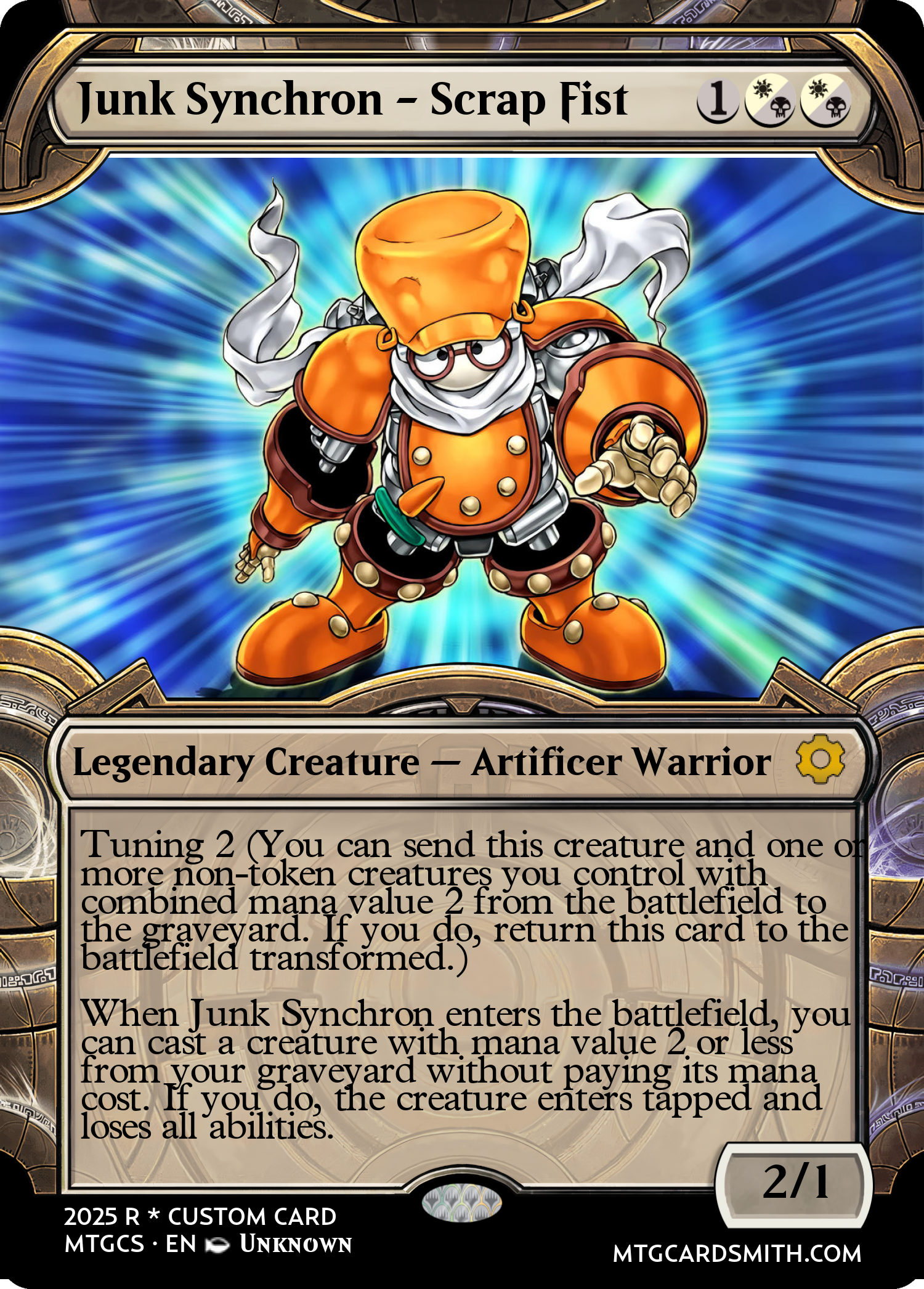 Junk Synchron - Scrap Fist