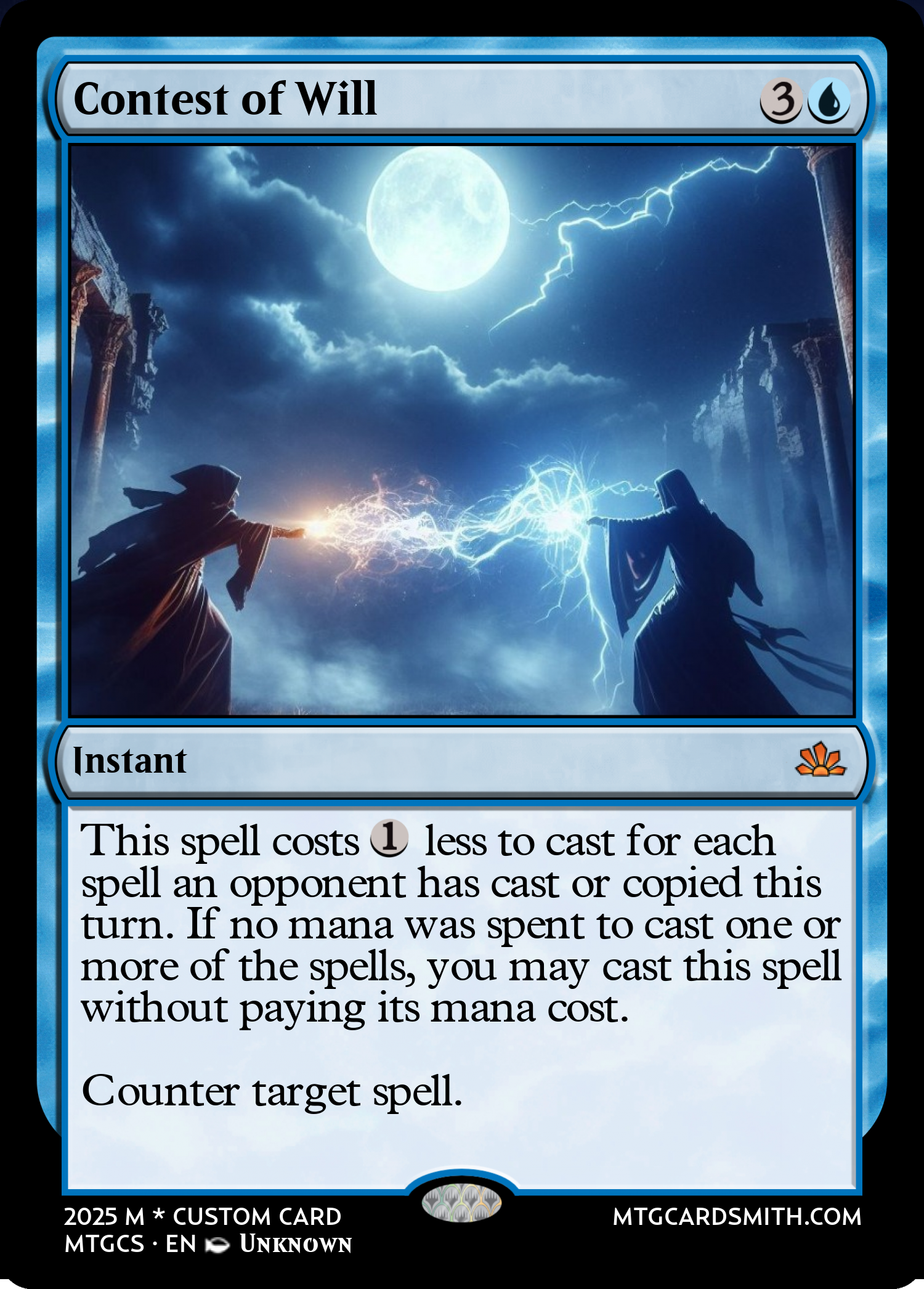 Contest of Will