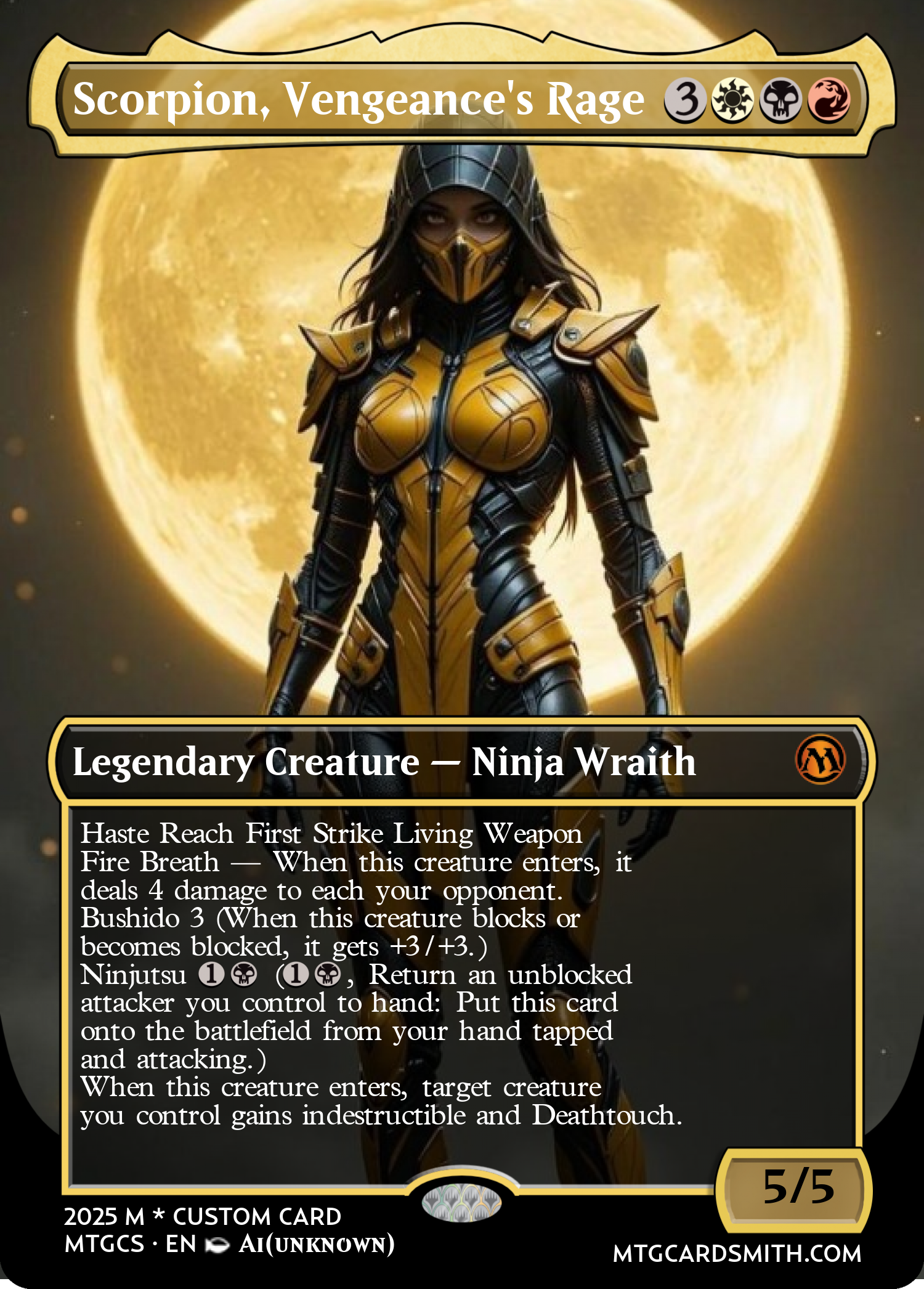 Scorpion, Vengeance's Rage