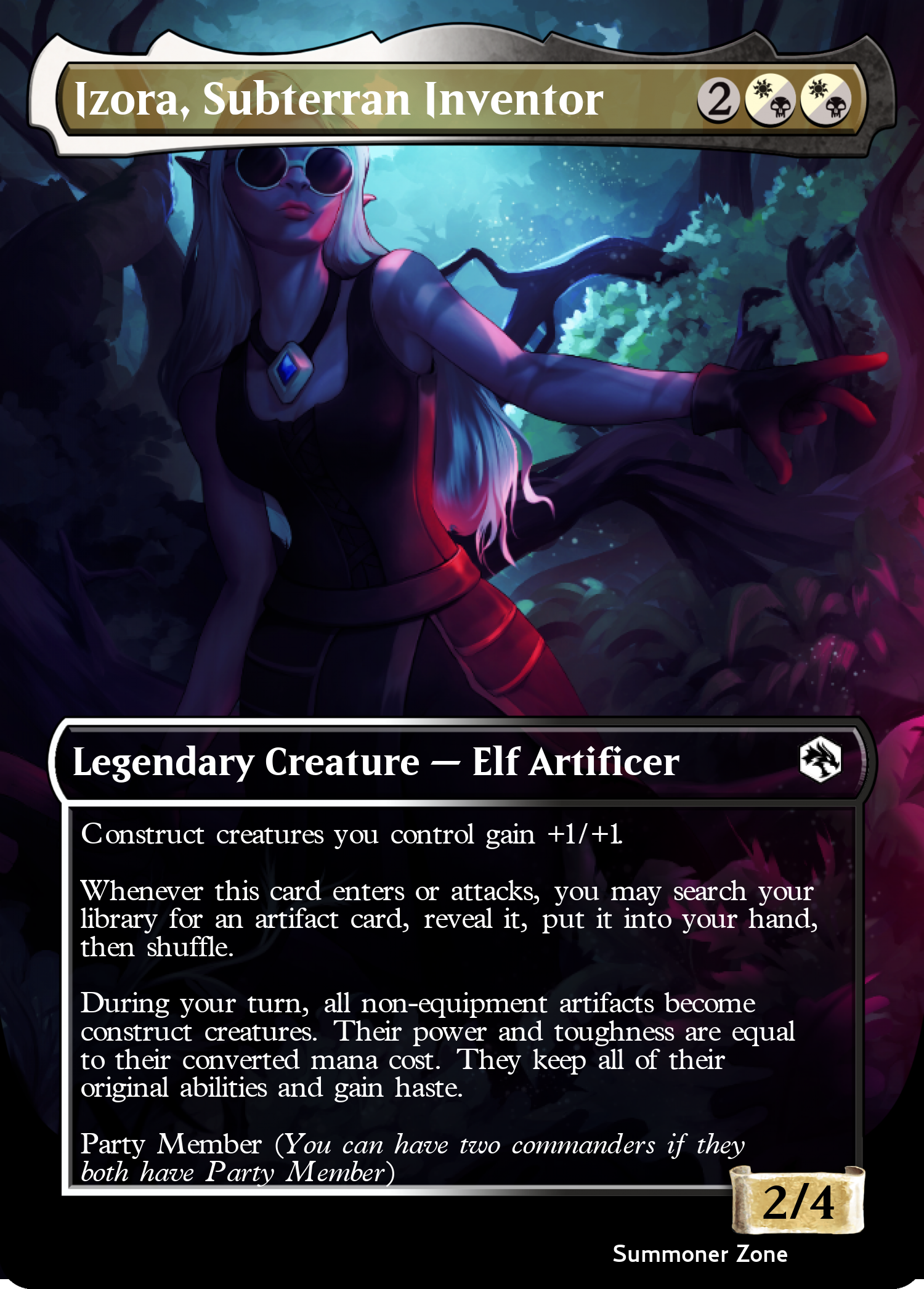 Izora, Subterran Inventor