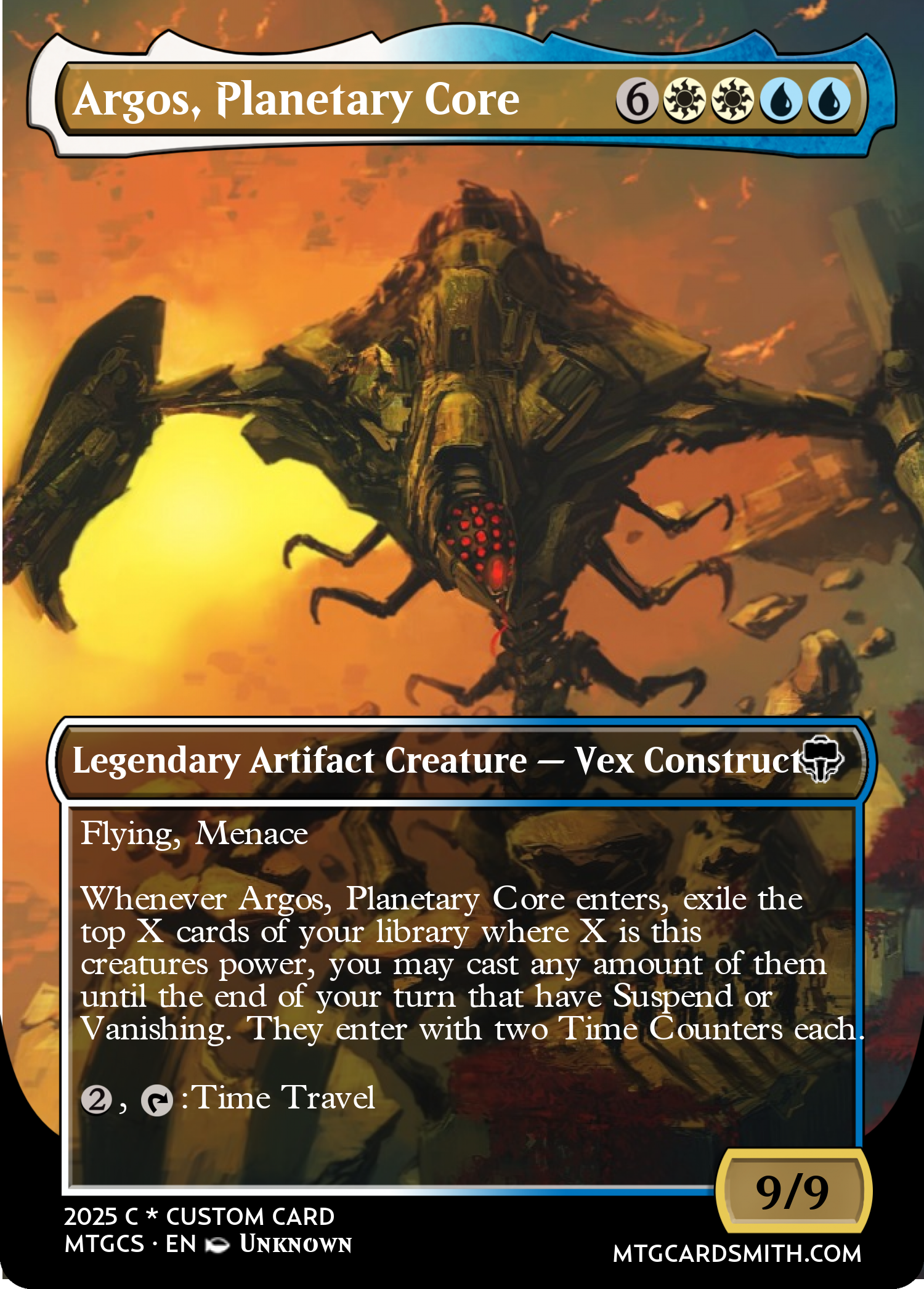 Argos, Planetary Core