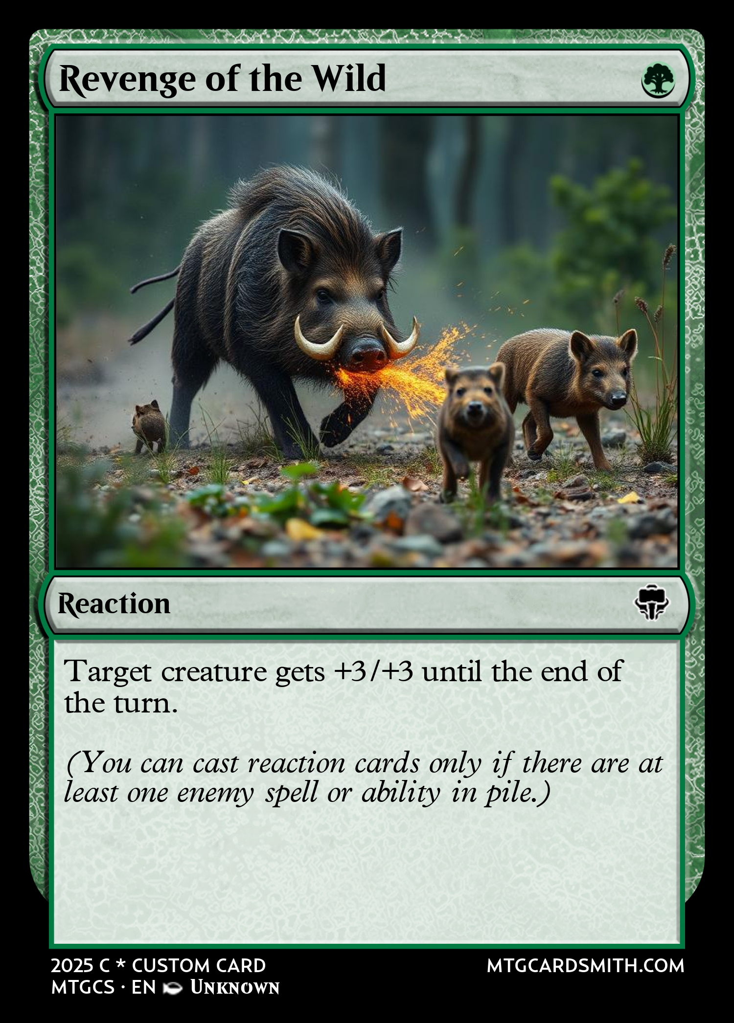 Revenge of the Wild