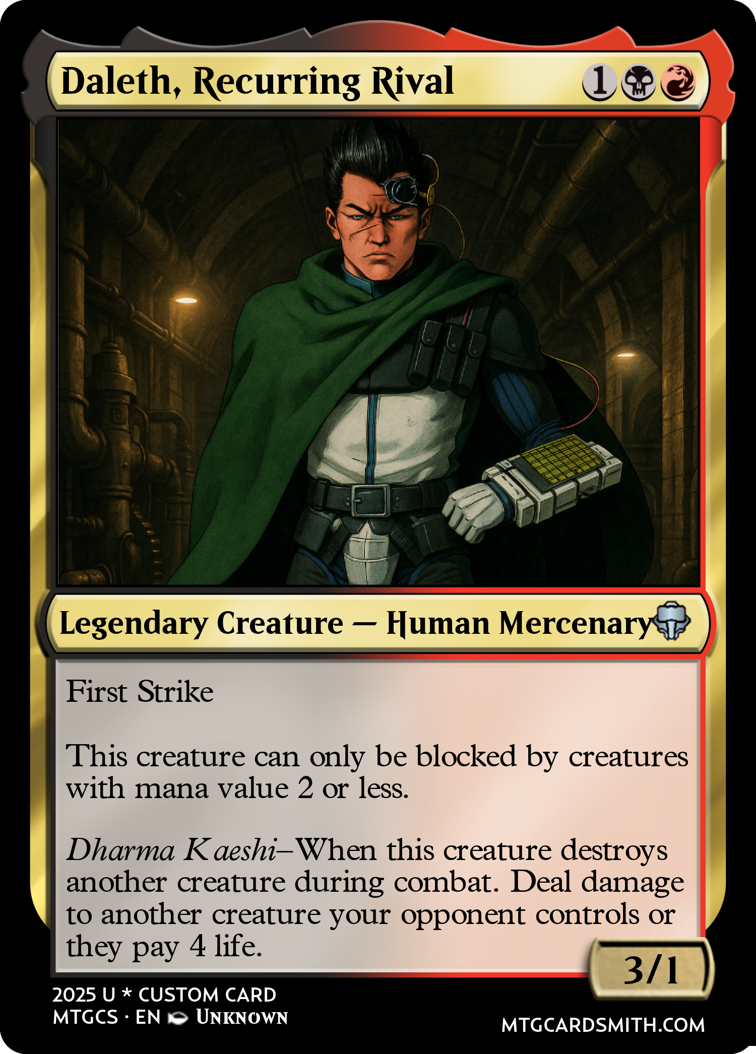 Daleth, Recurring Rival