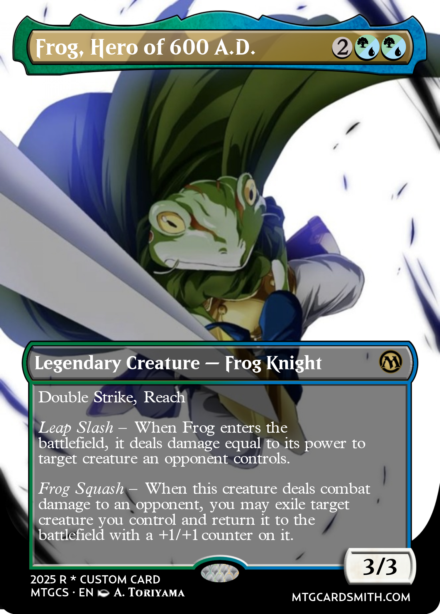 Frog, Hero of 600 A.D.