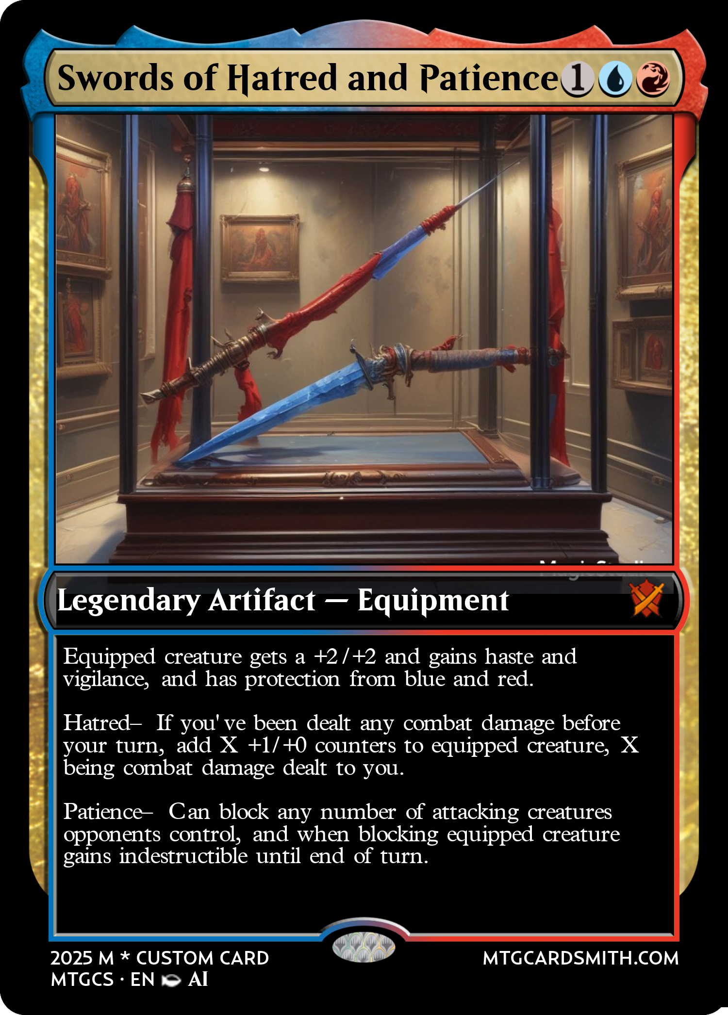 Swords of Hatred and Patience 