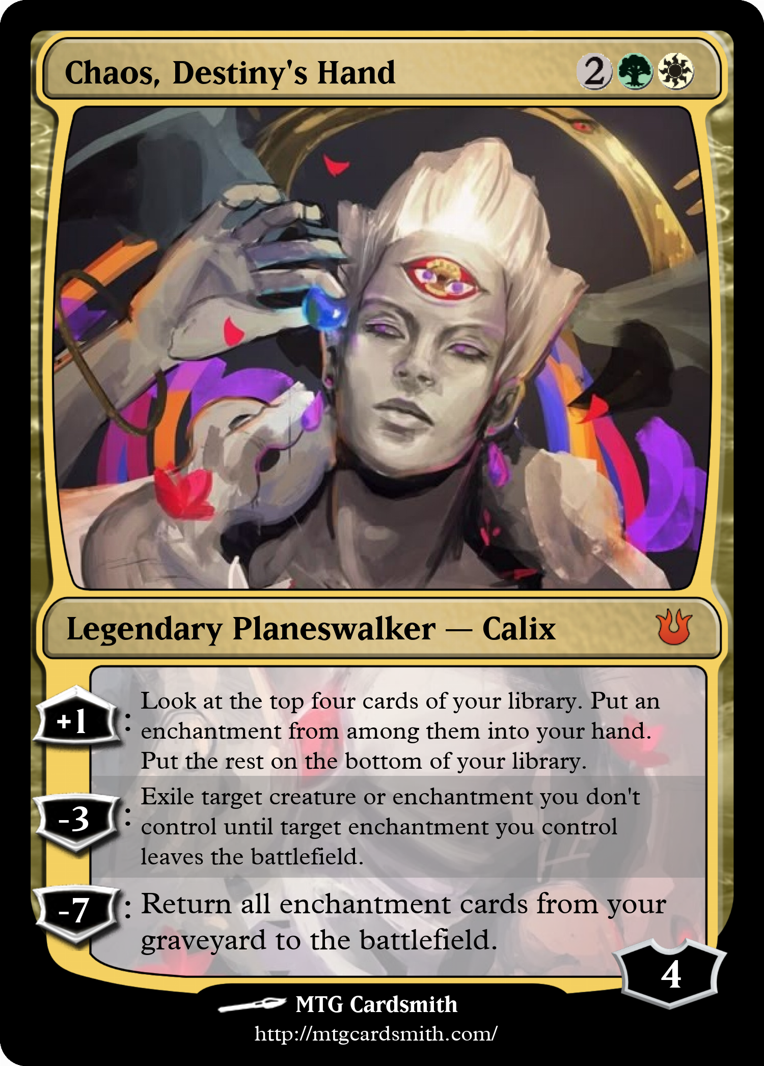 Chaos, Destiny's Hand