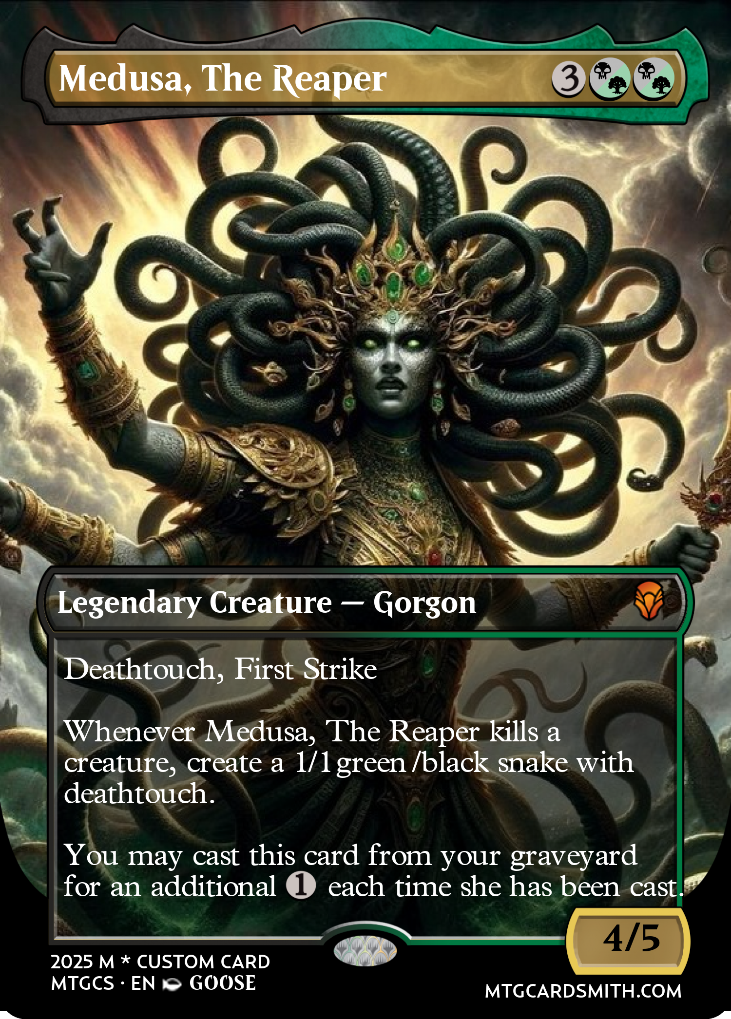 Medusa, The Reaper