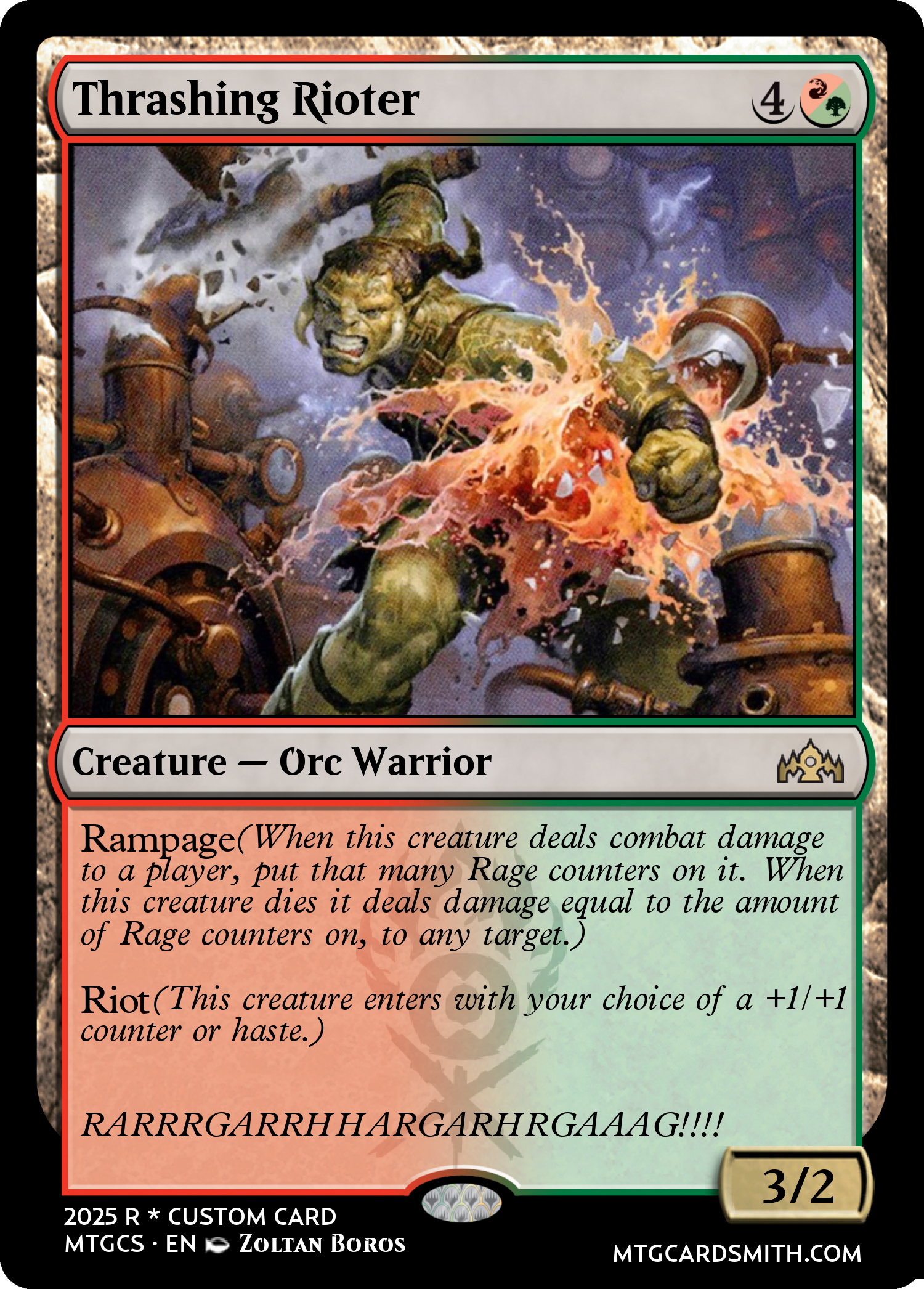 Thrashing Rioter