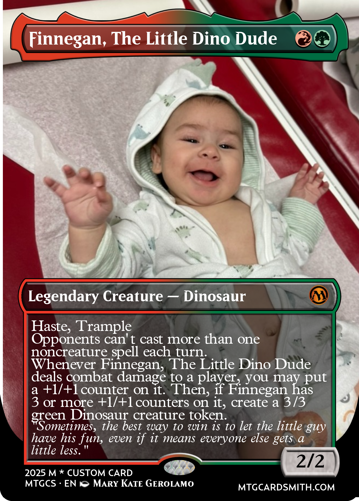 Finnegan, The Little Dino Dude