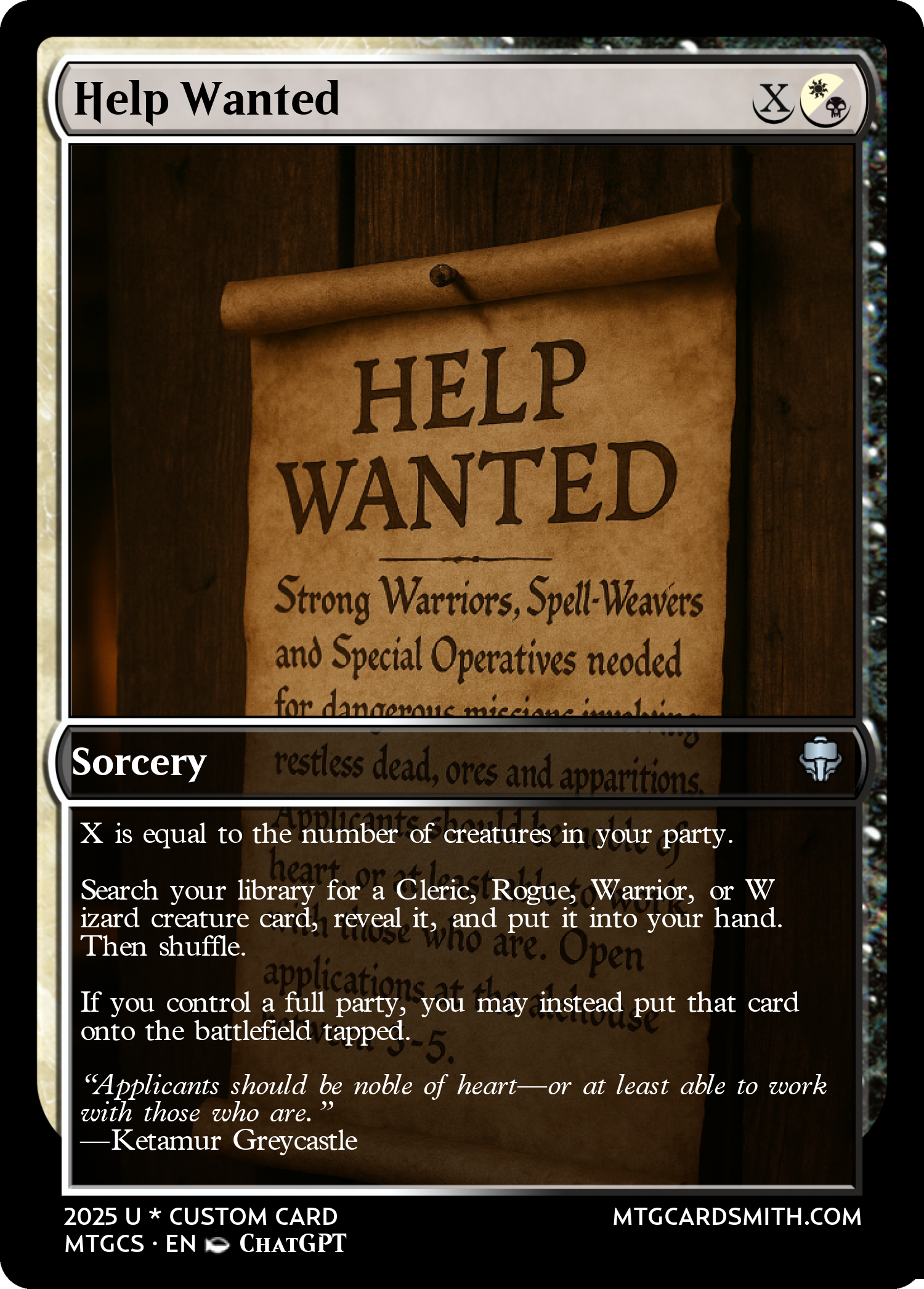 Help Wanted
