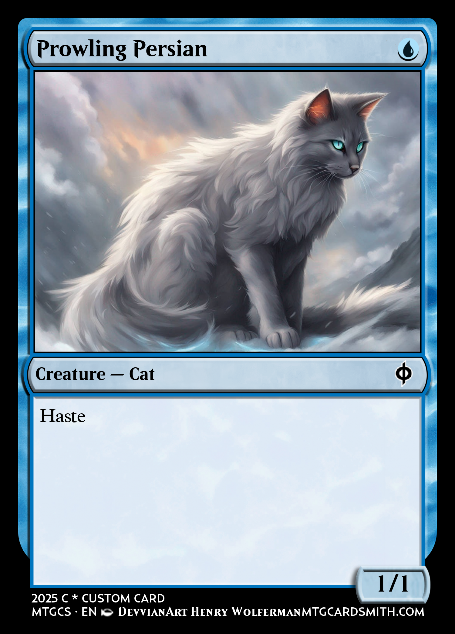 Prowling Persian