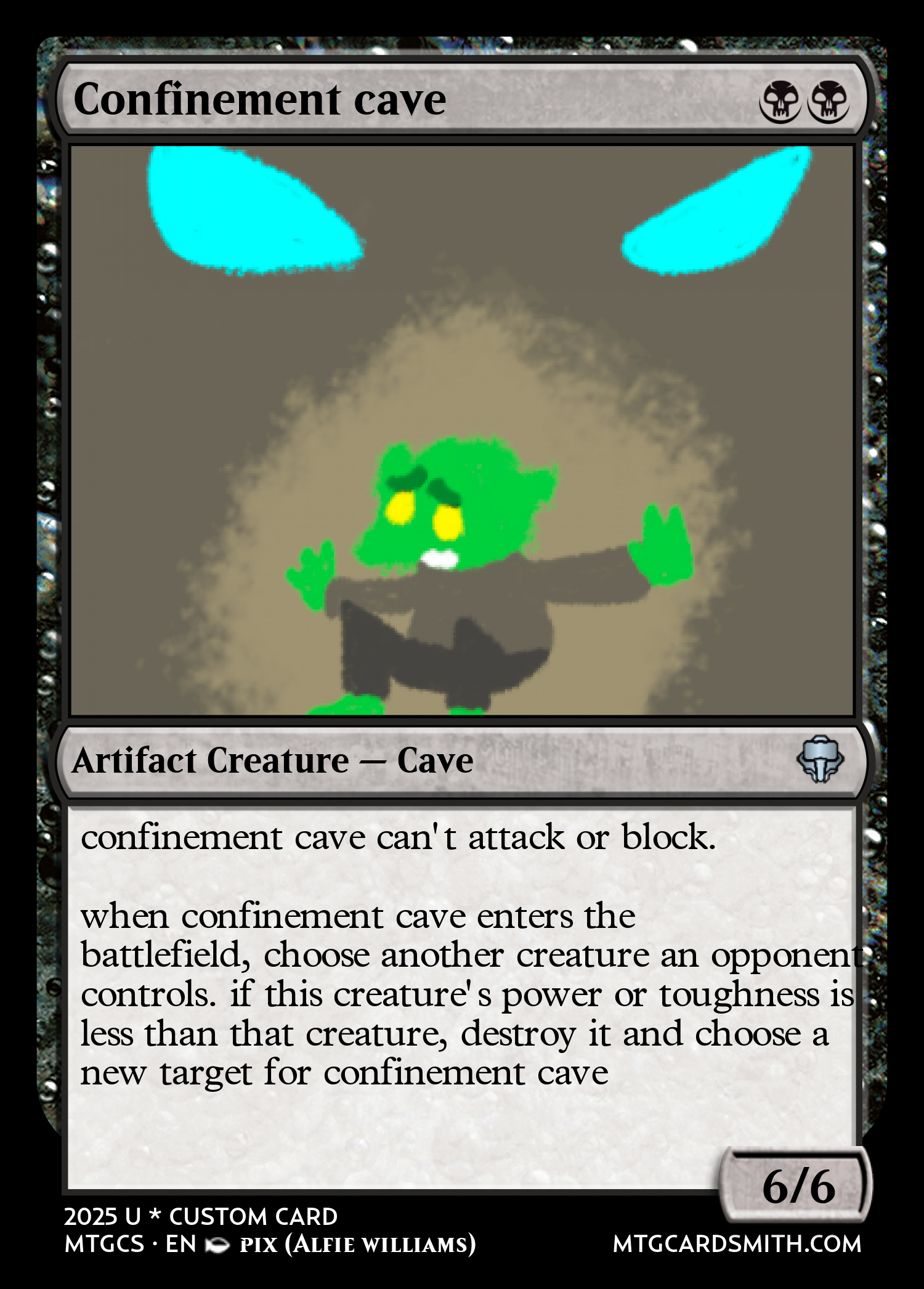 Confinement cave