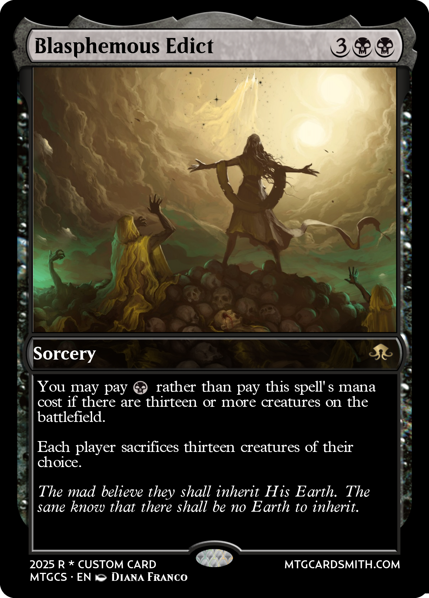 Blasphemous Edict