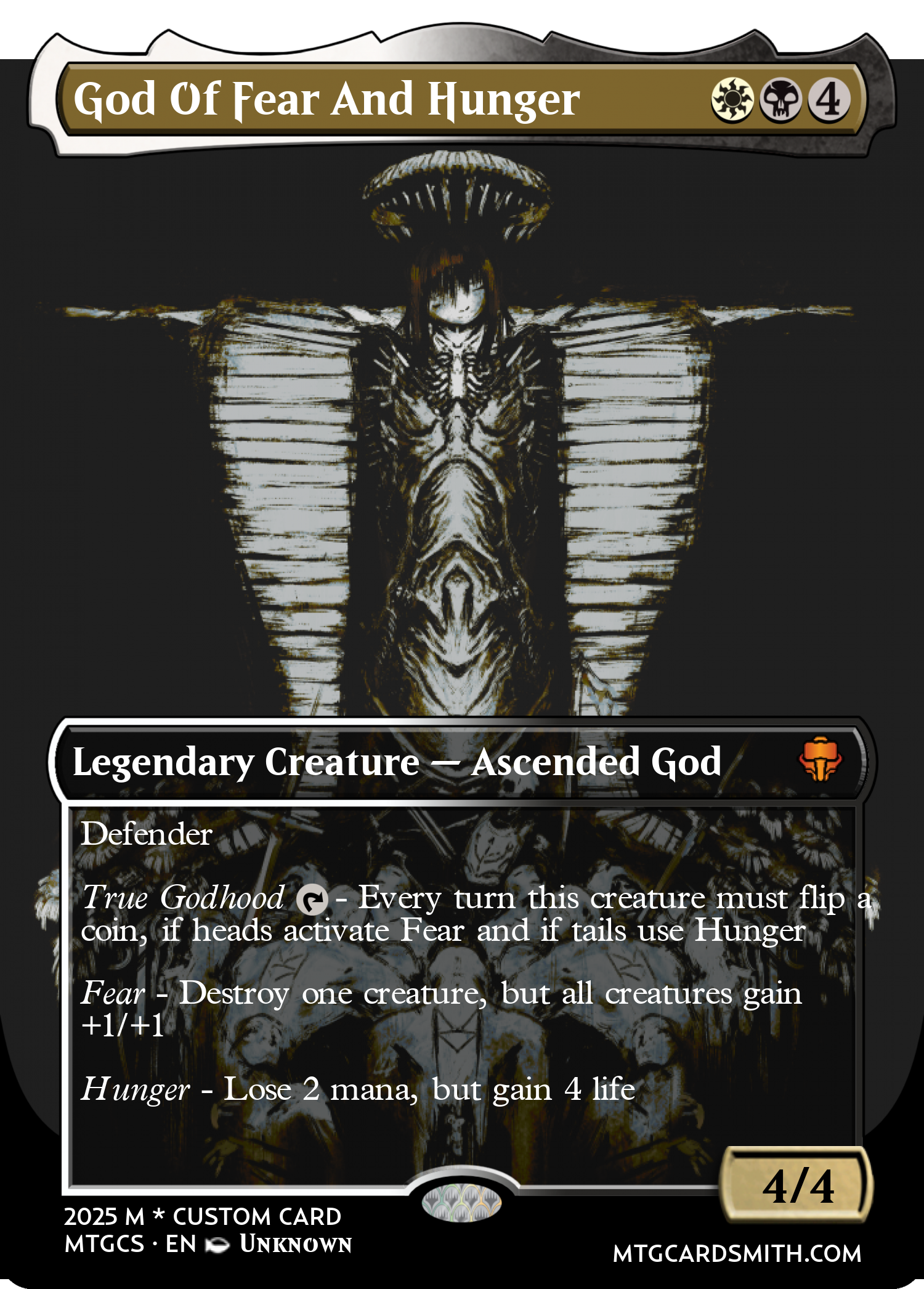 God Of Fear And Hunger
