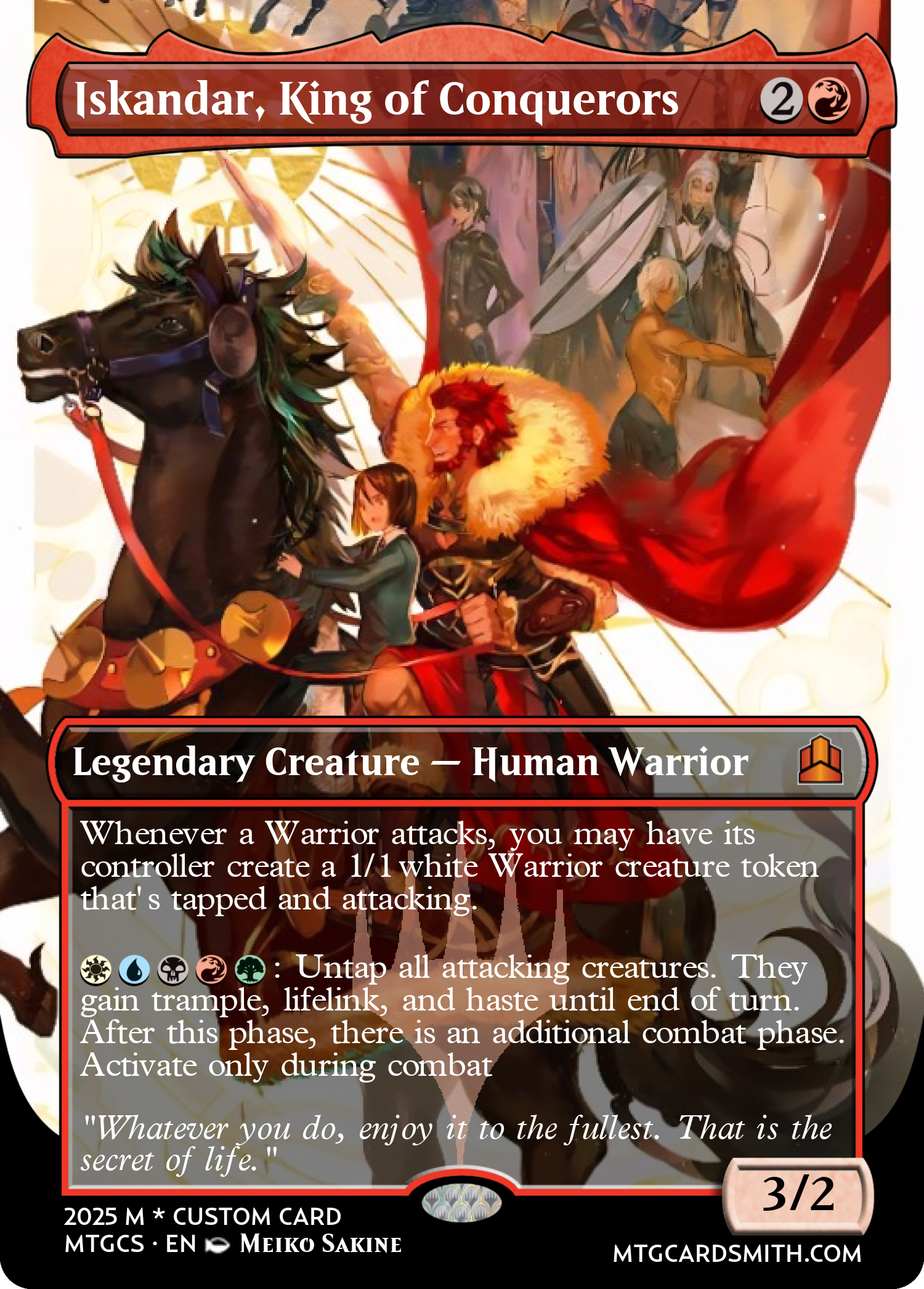 Iskandar, King of Conquerors