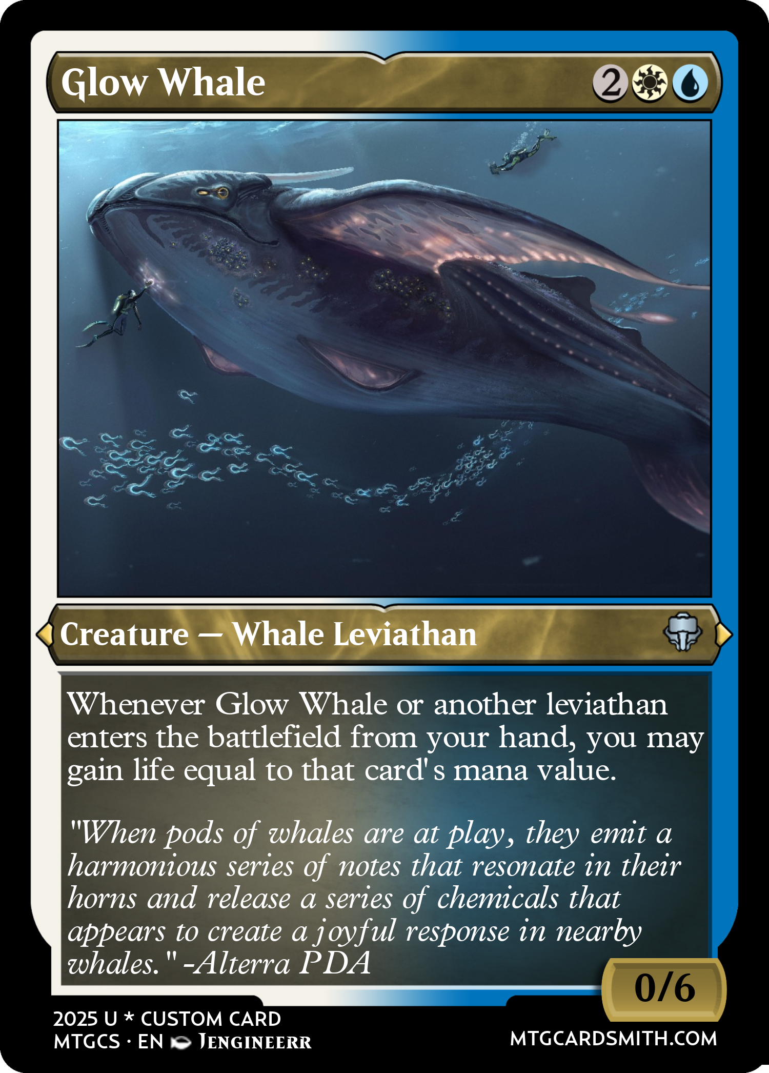 Glow Whale