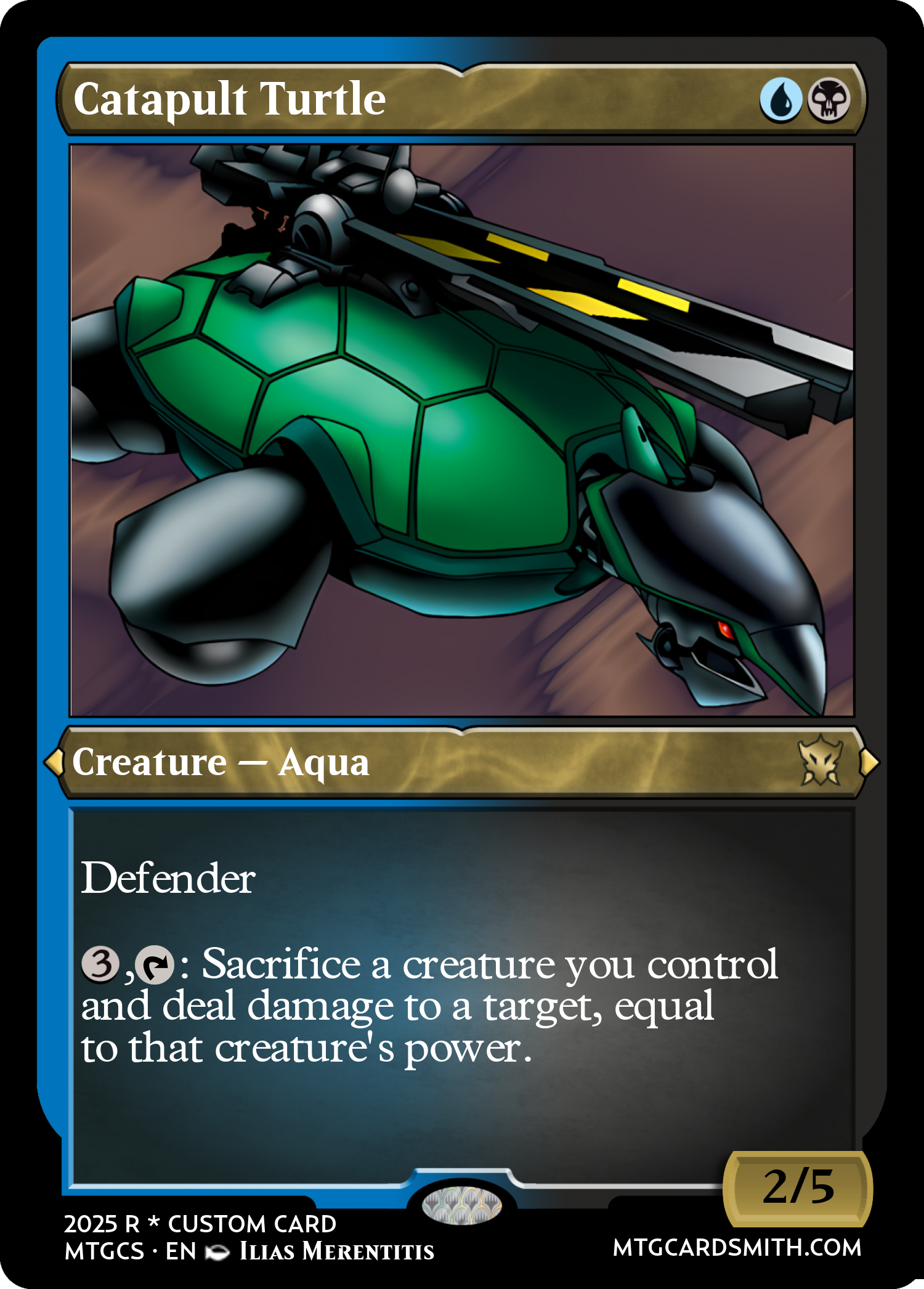 Catapult Turtle