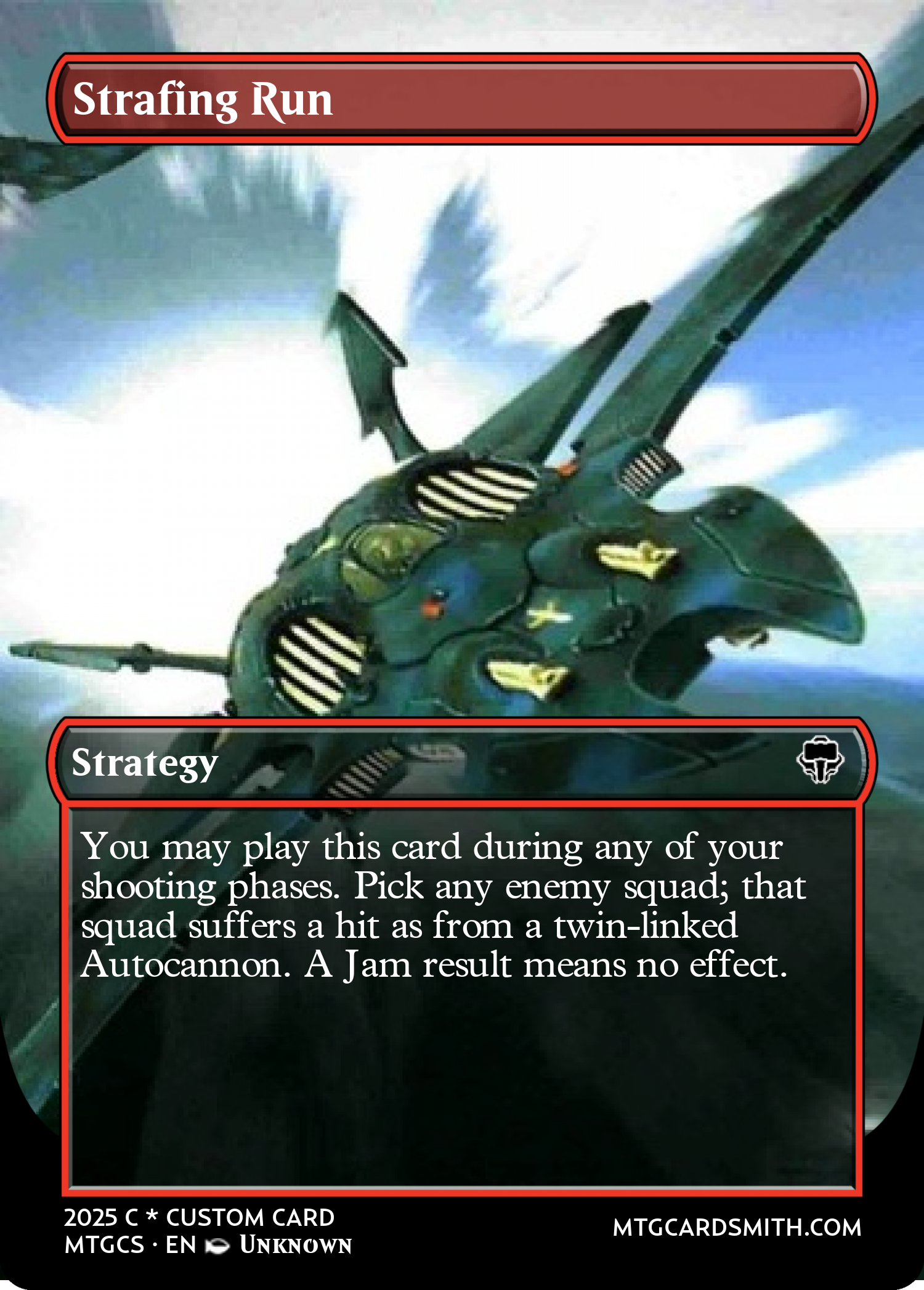 Strafing Run