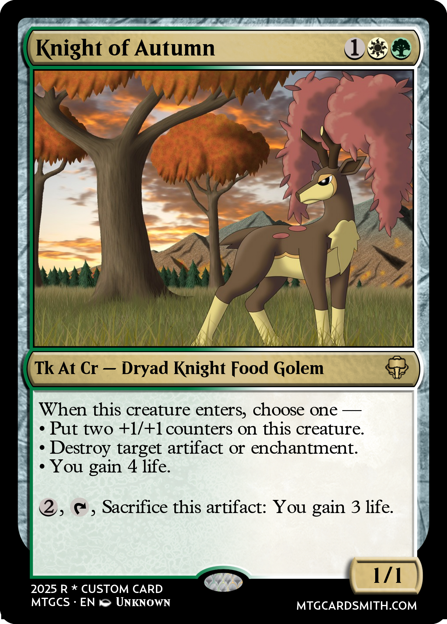 Knight of Autumn