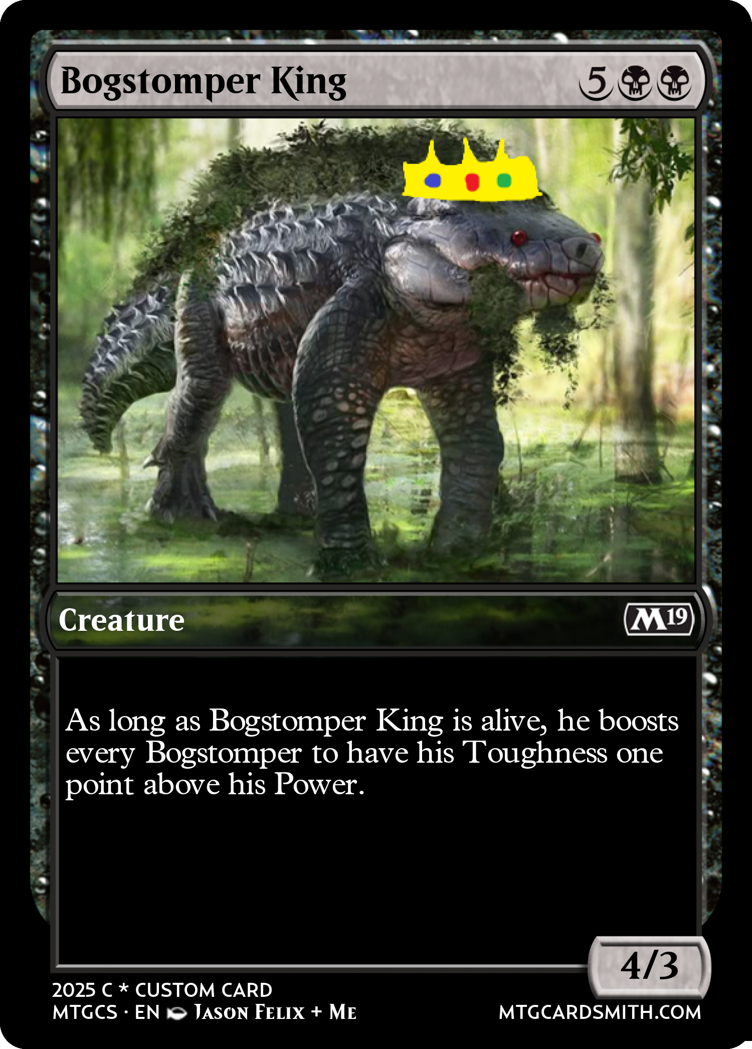 Bogstomper King