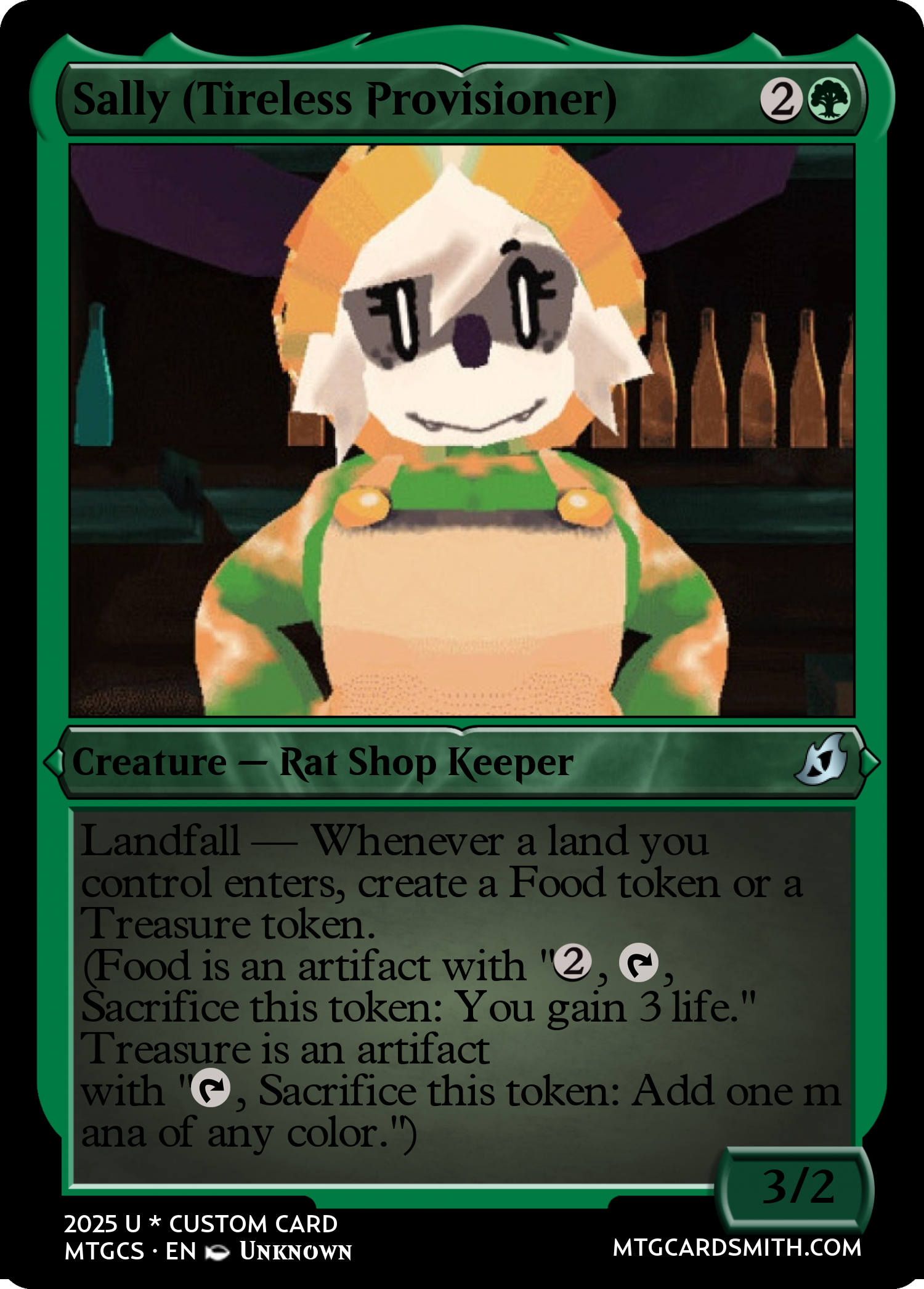 Sally (Tireless Provisioner)