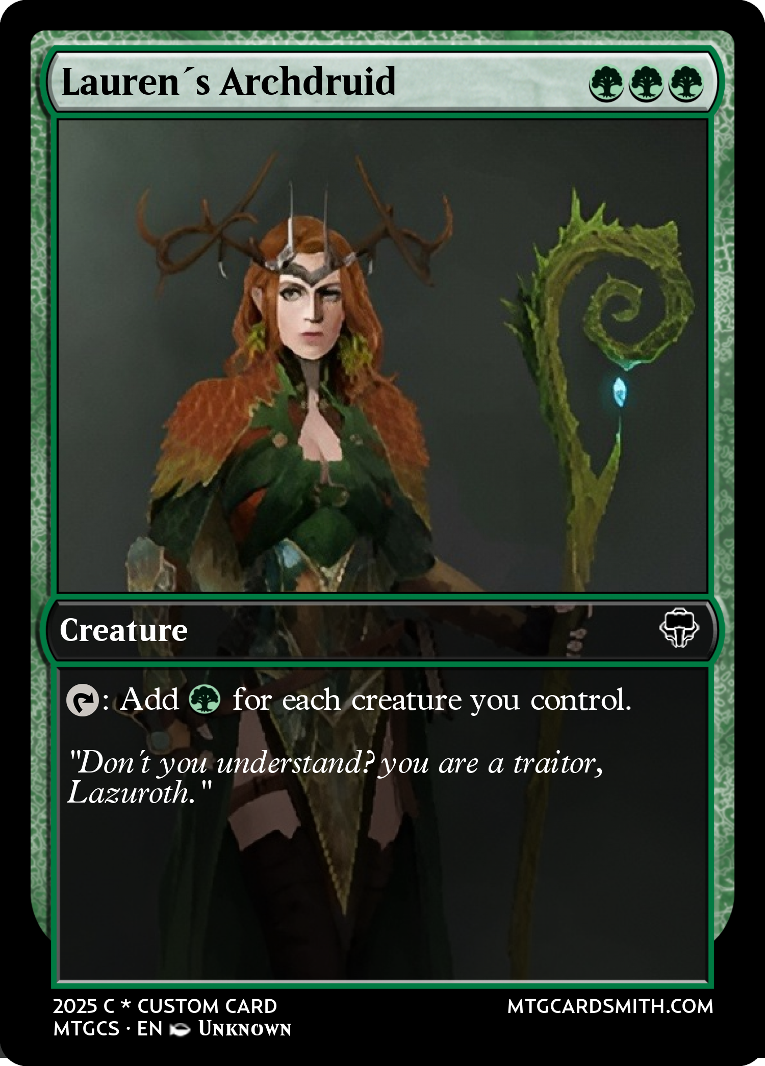 Lauren´s Archdruid