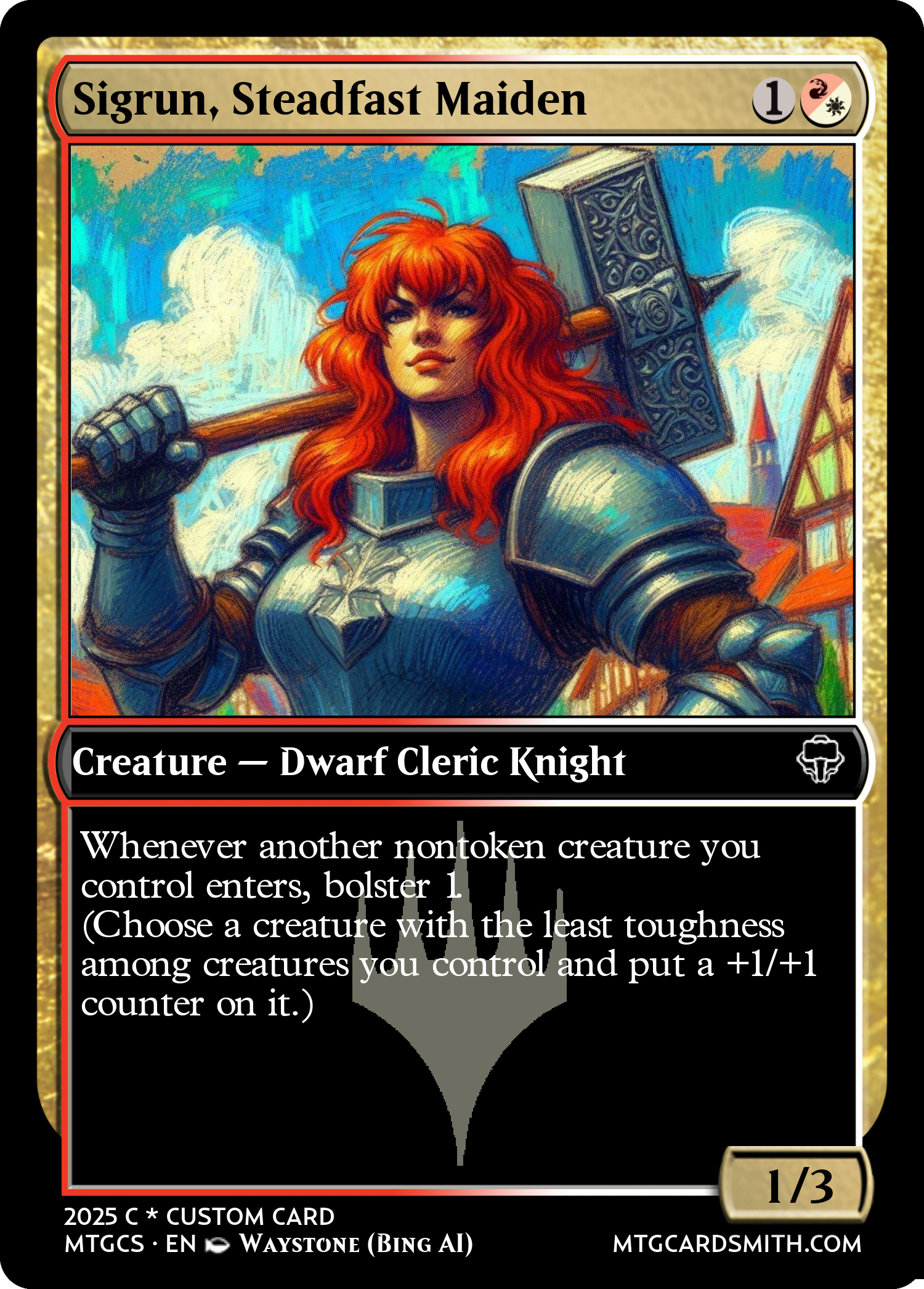 Sigrun, Steadfast Maiden