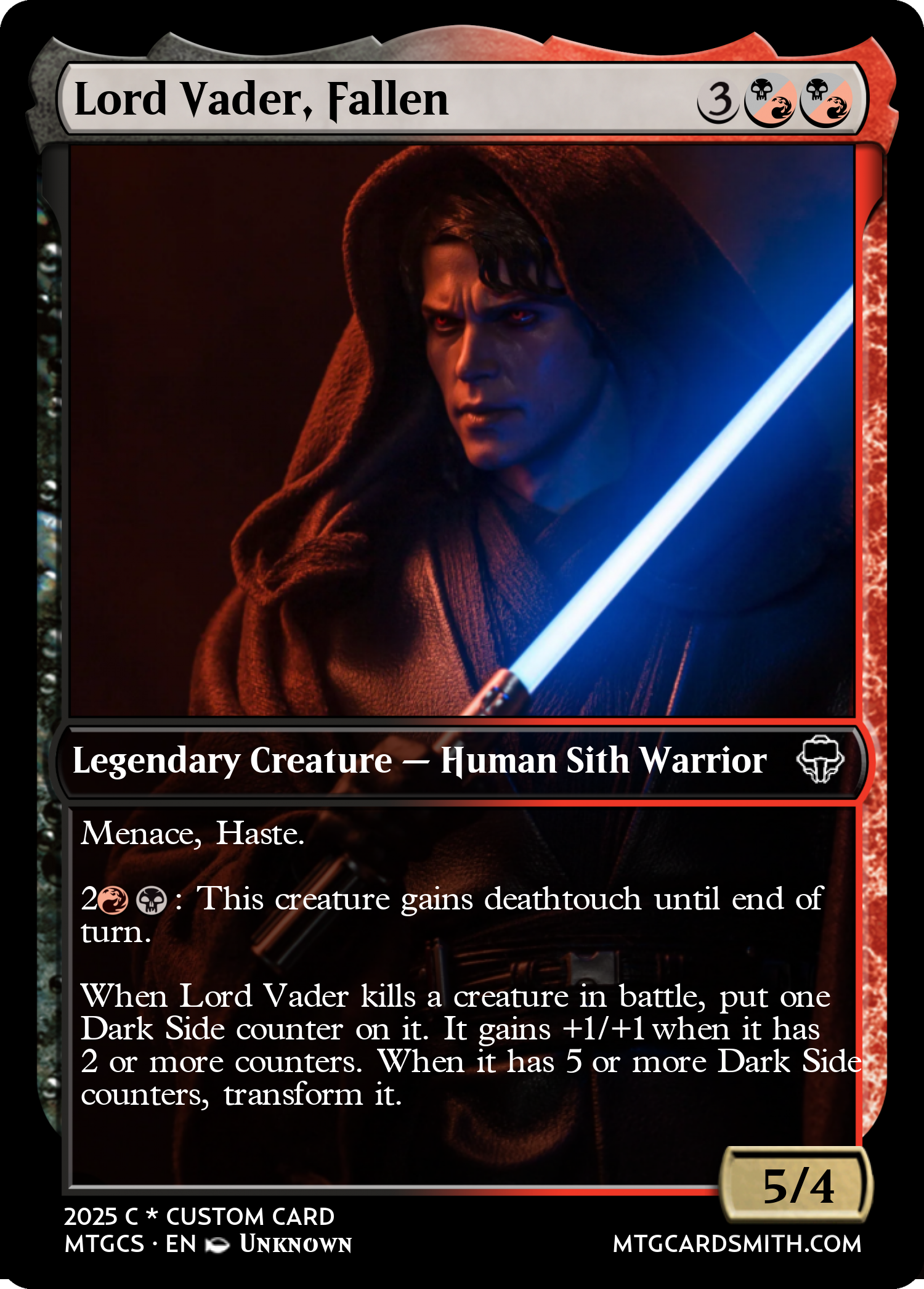 Lord Vader, Fallen