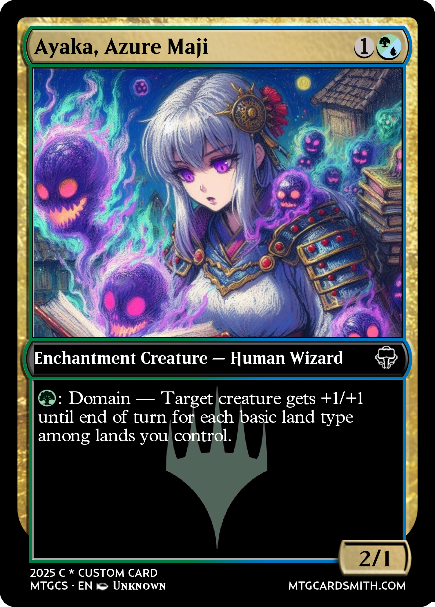 Ayaka, Azure Maji