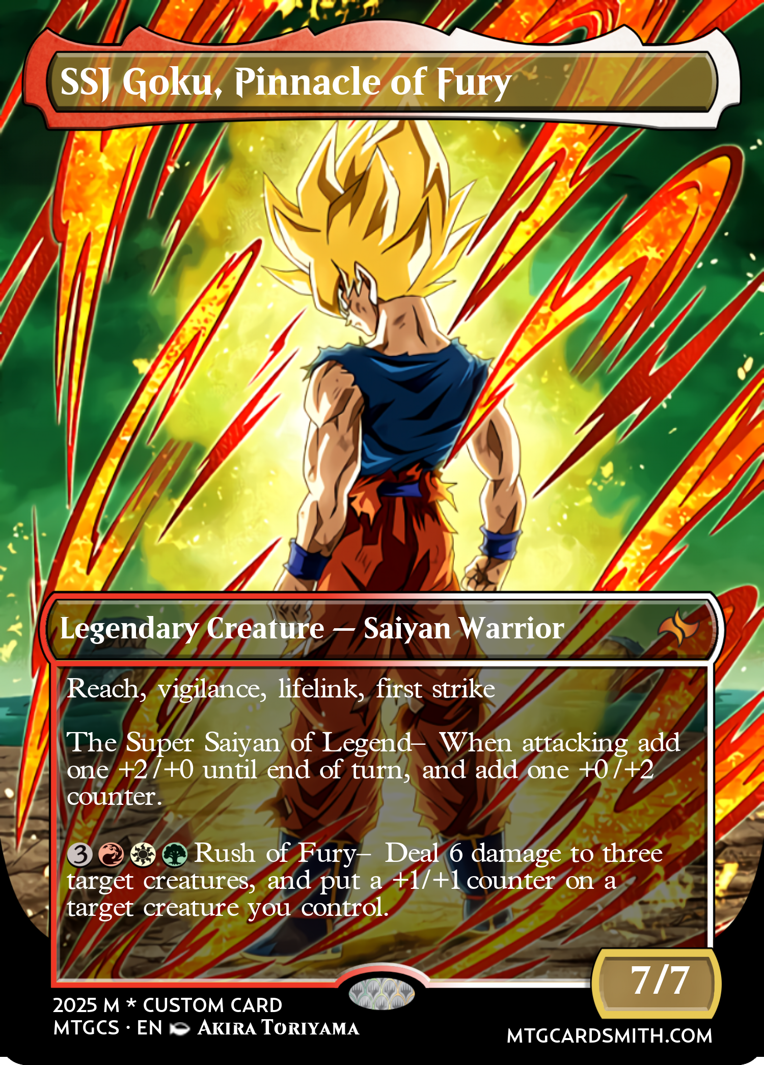 SSJ Goku, Pinnacle of Fury