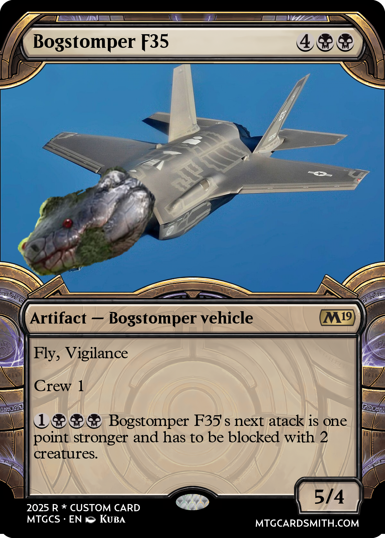 Bogstomper F35