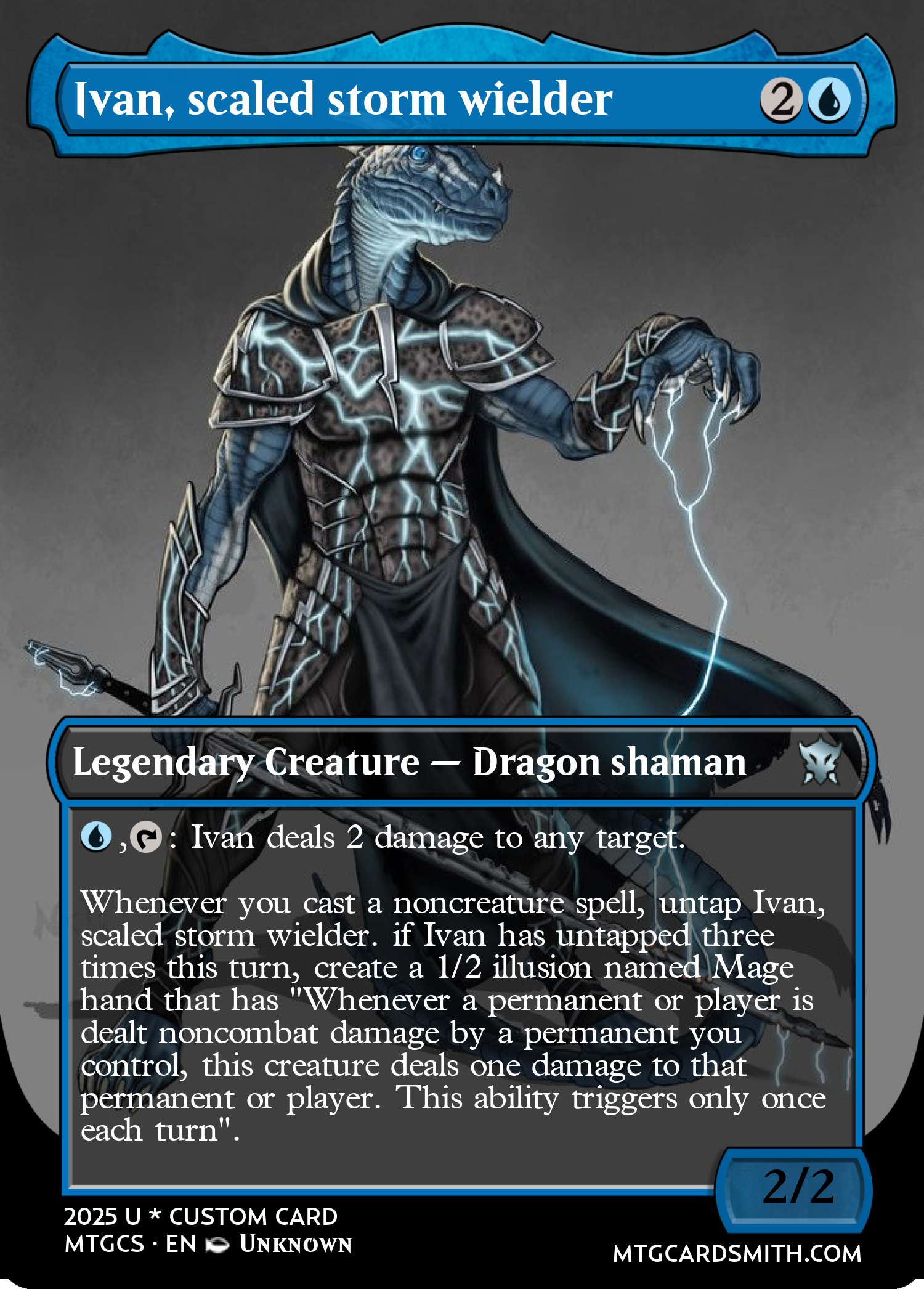 Ivan, scaled storm wielder