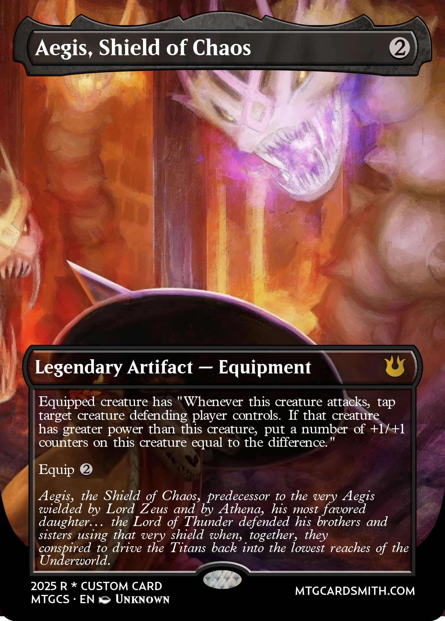 Aegis, Shield of Chaos