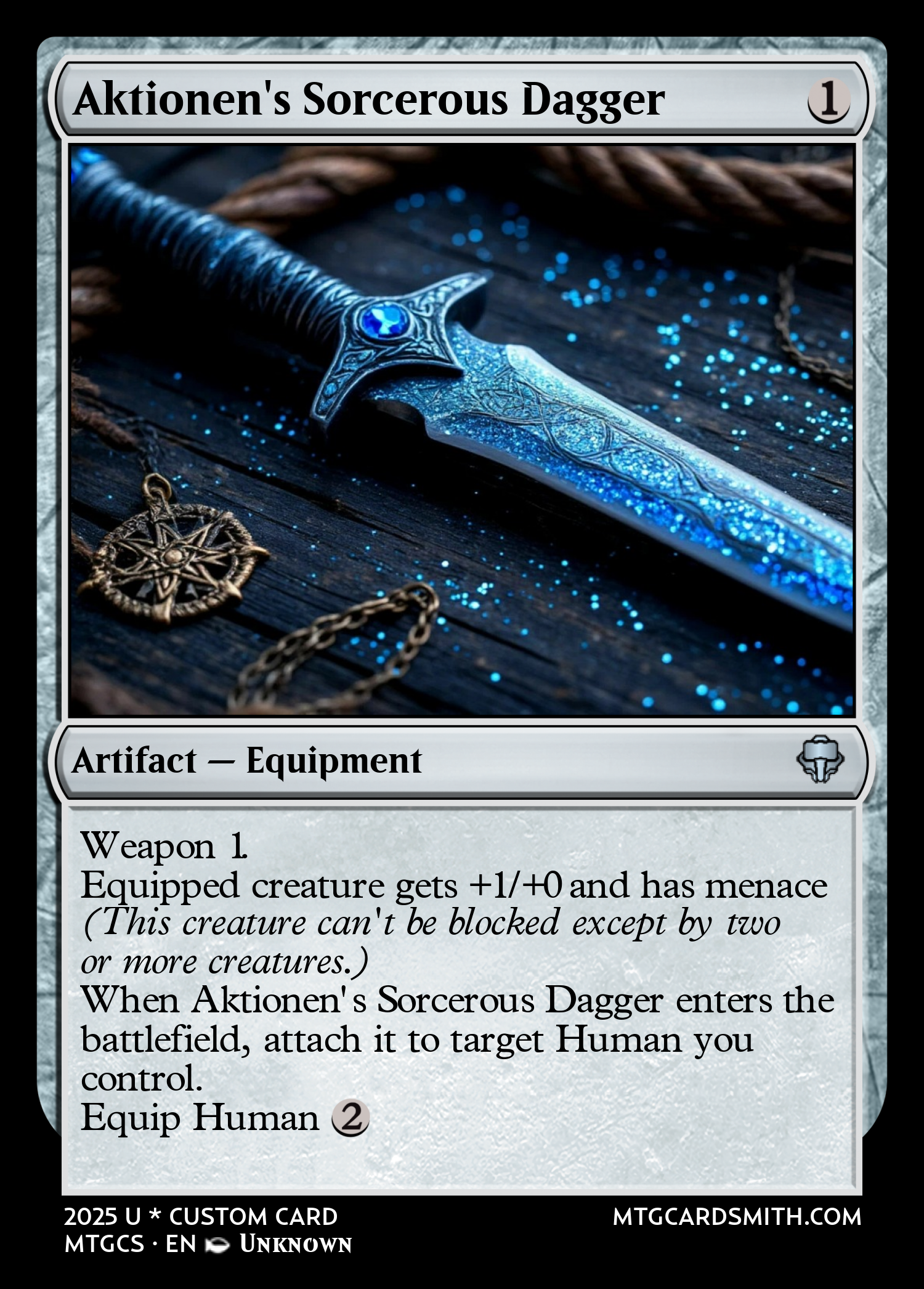 Aktionen's Sorcerous Dagger