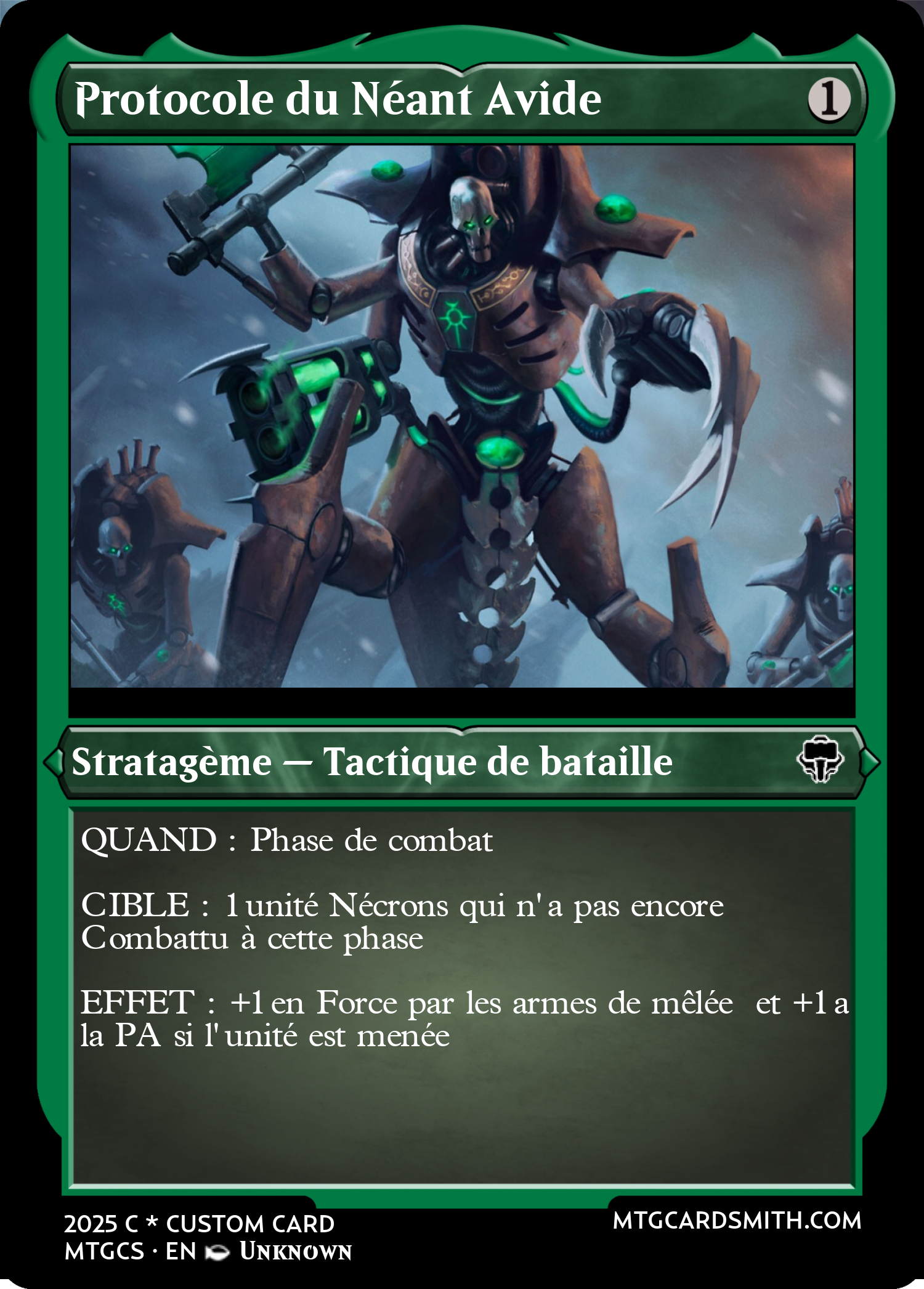 Protocole du Néant Avide