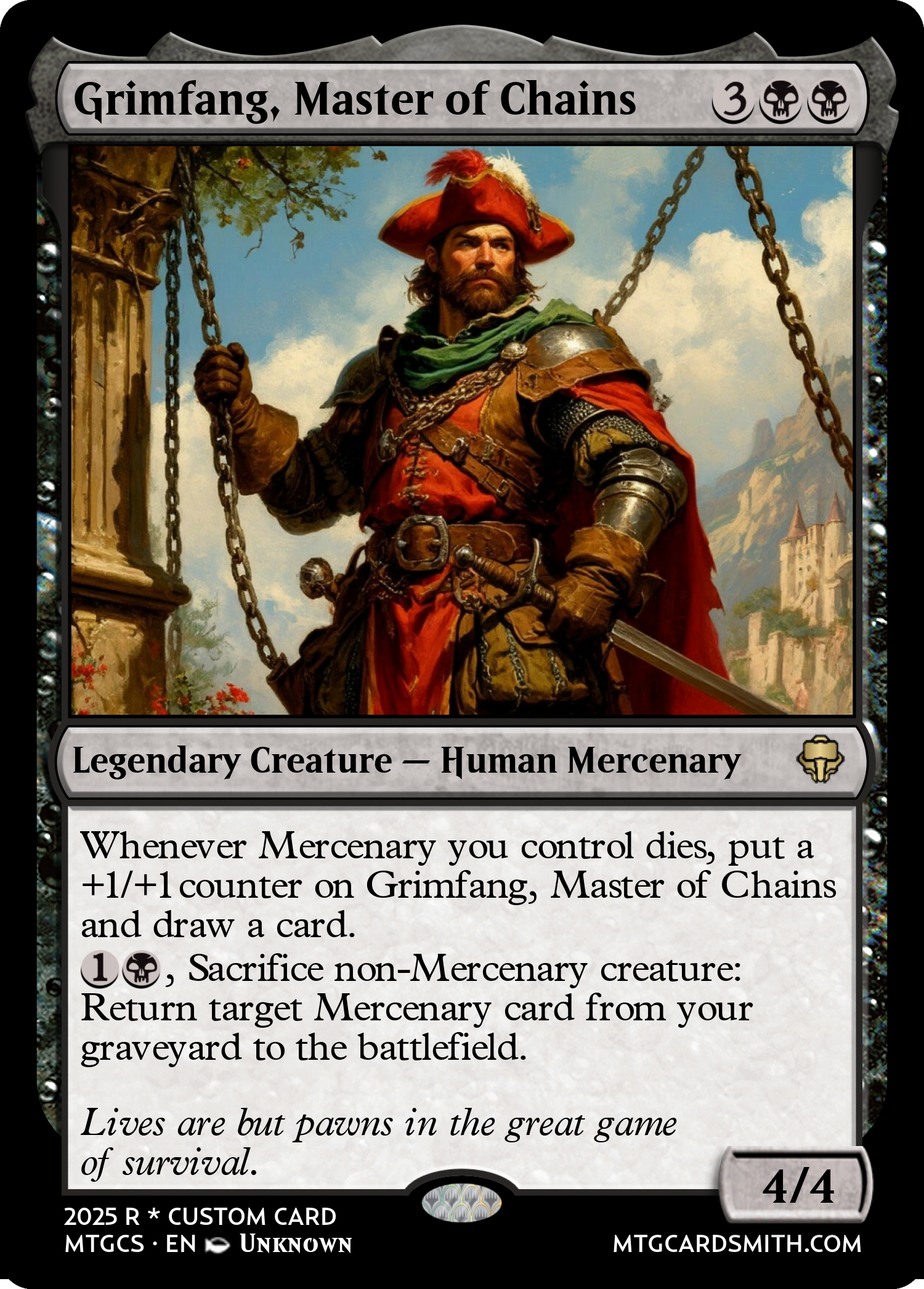 Grimfang, Master of Chains