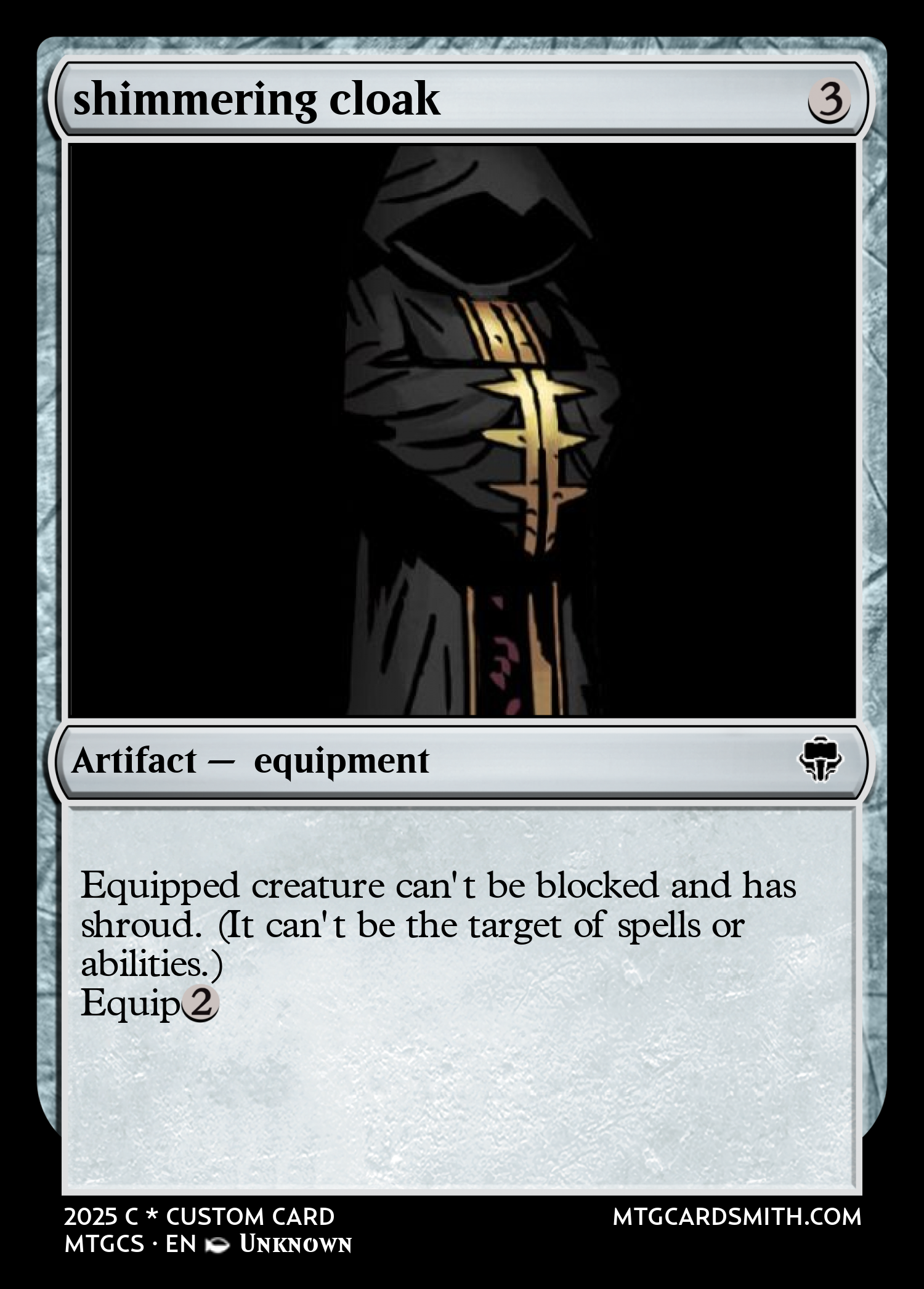 shimmering cloak